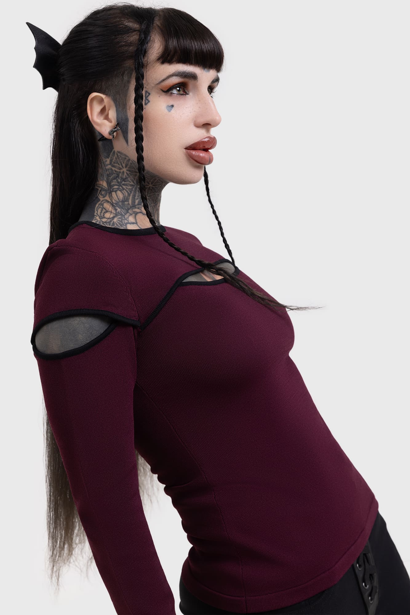 Abyssal Elegy Knitted Top - Image 3
