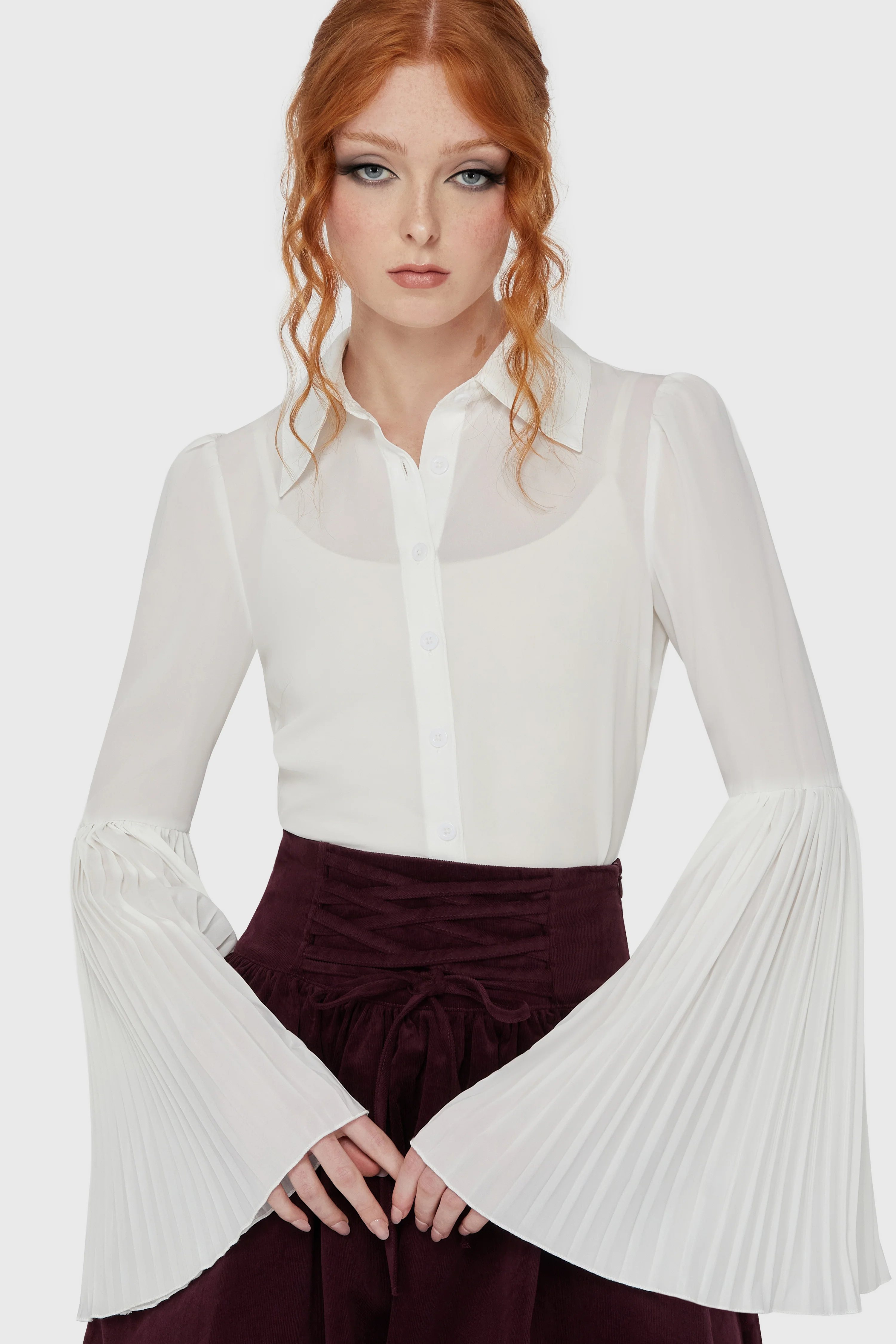 Alexandra's Mournng Shirt [White]
