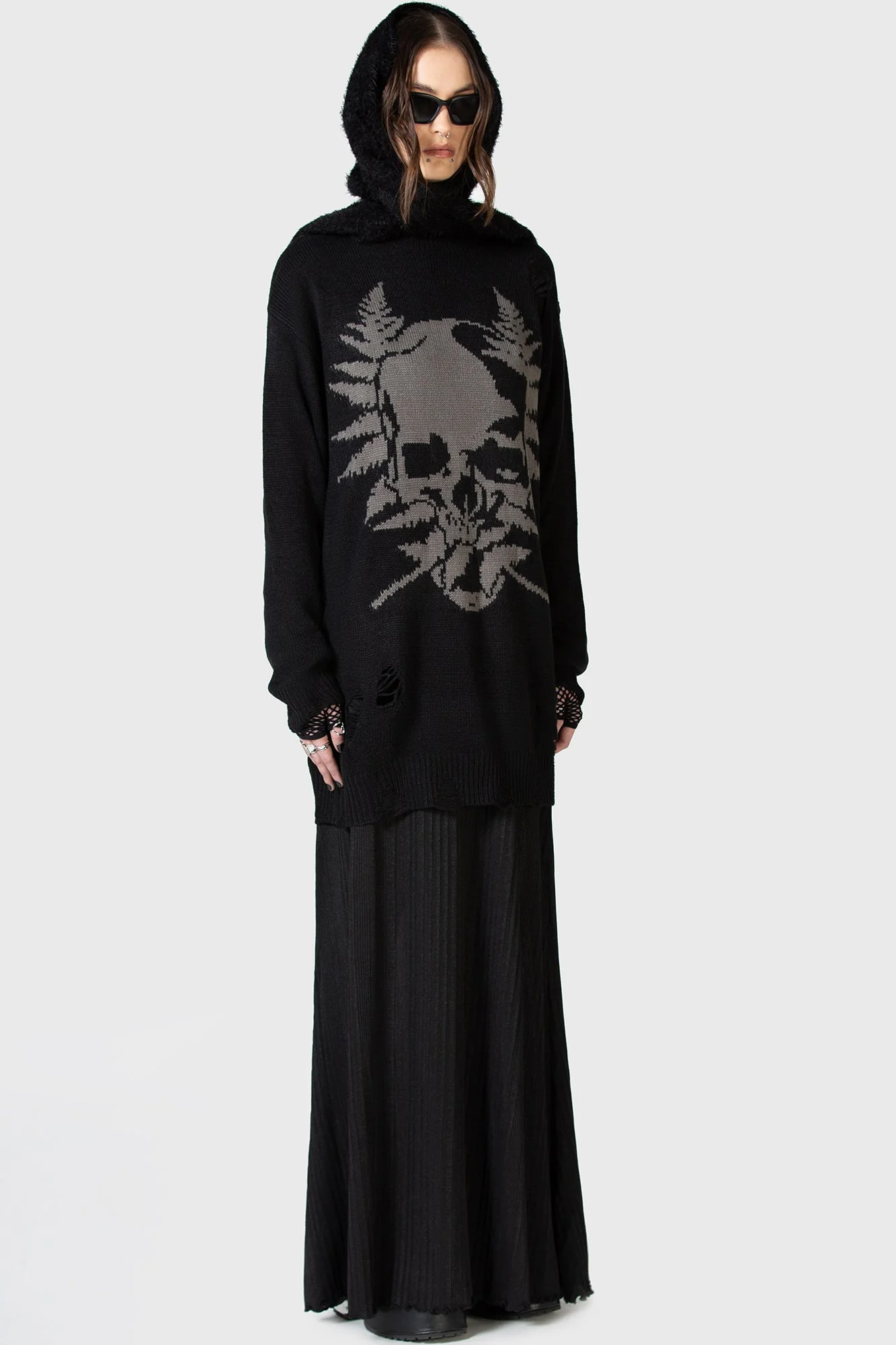 Cause Fear Knit Sweater - Image 3