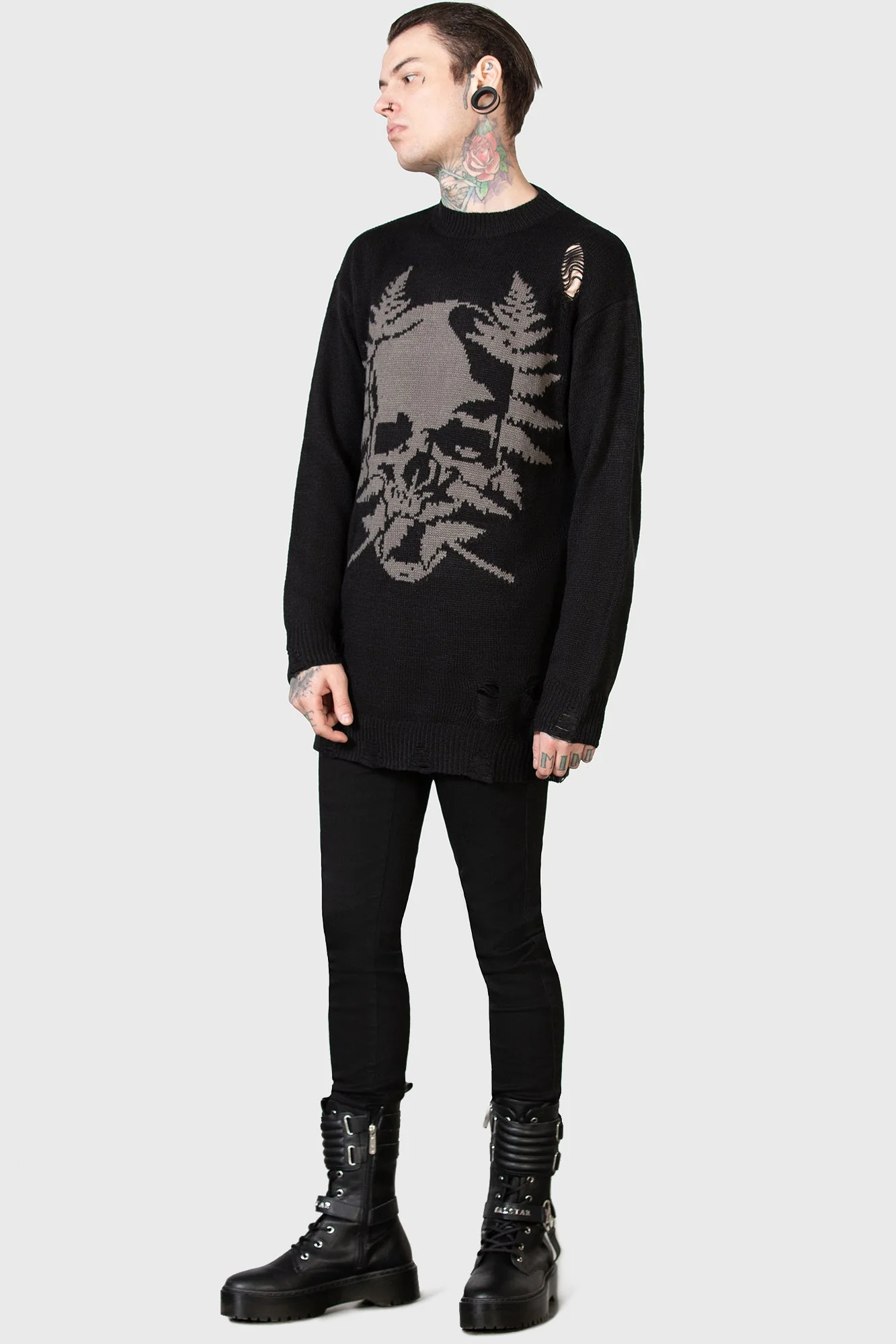 Cause Fear Knit Sweater - Image 7