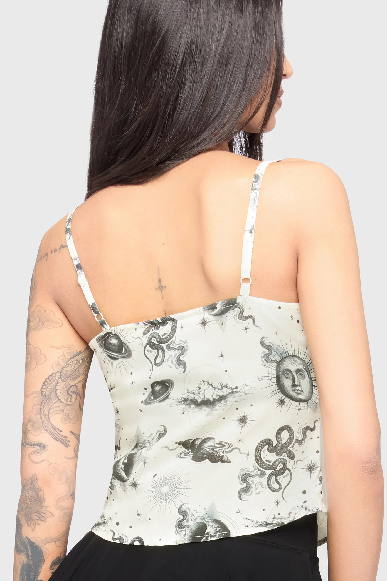 Celestial Night Button Up Cami Top - Image 2