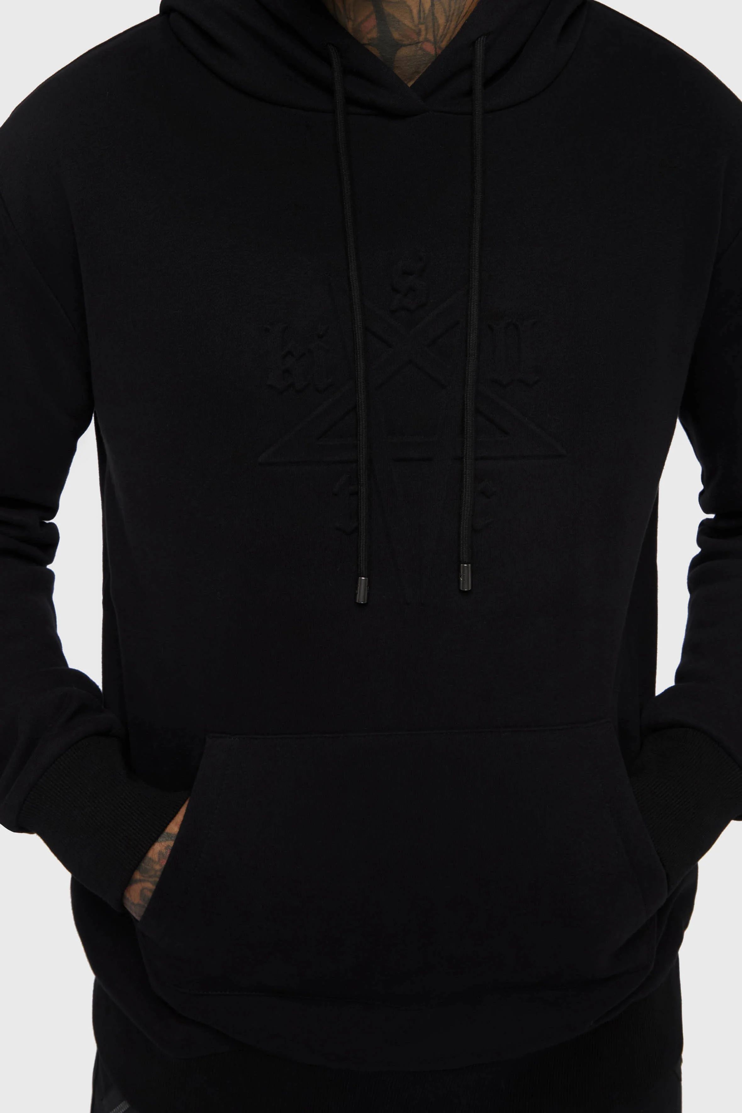 Crypt Threads Embossed Hoodie - Image 2