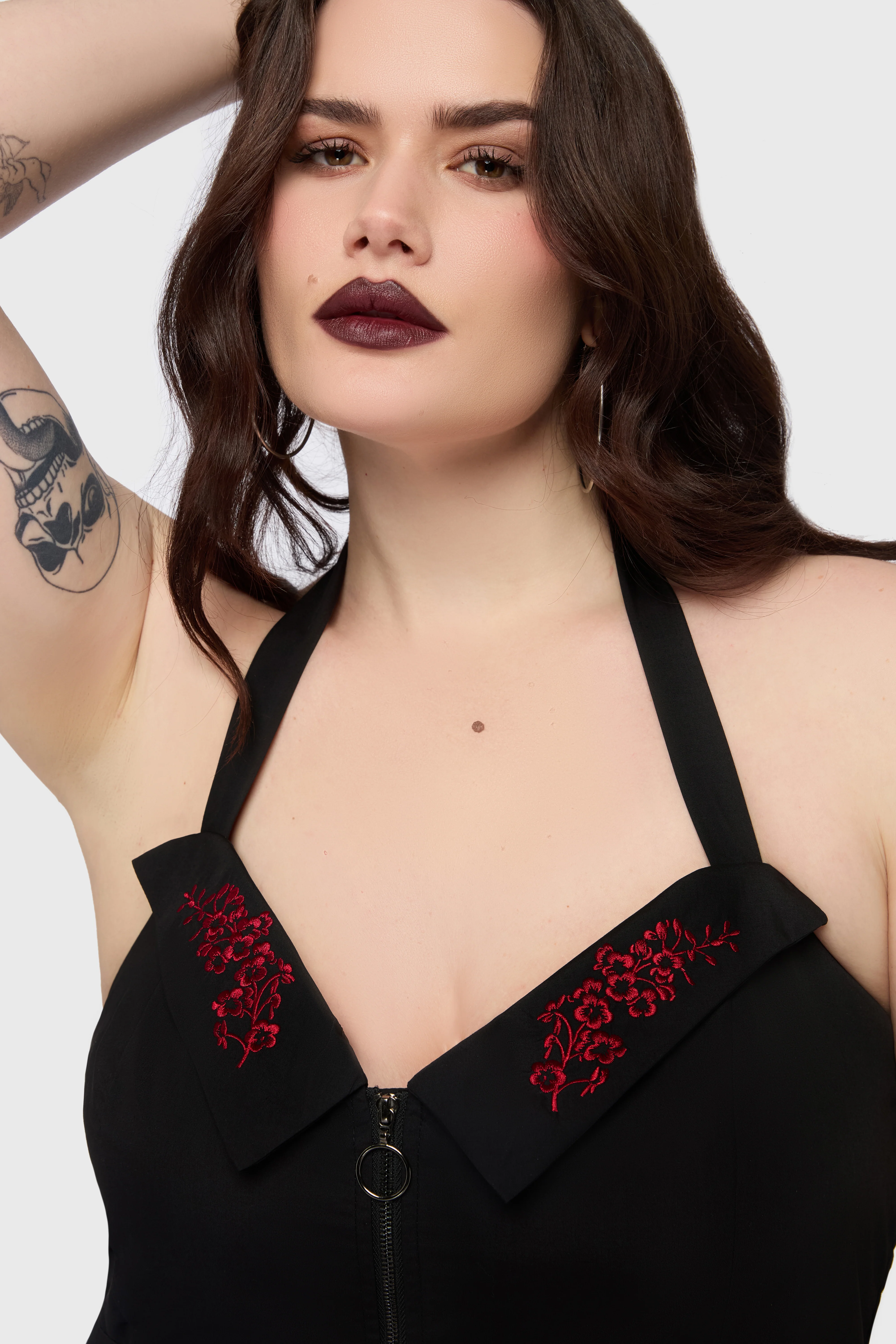 Devil's Darling Halter Neck Mini Dress - Image 6