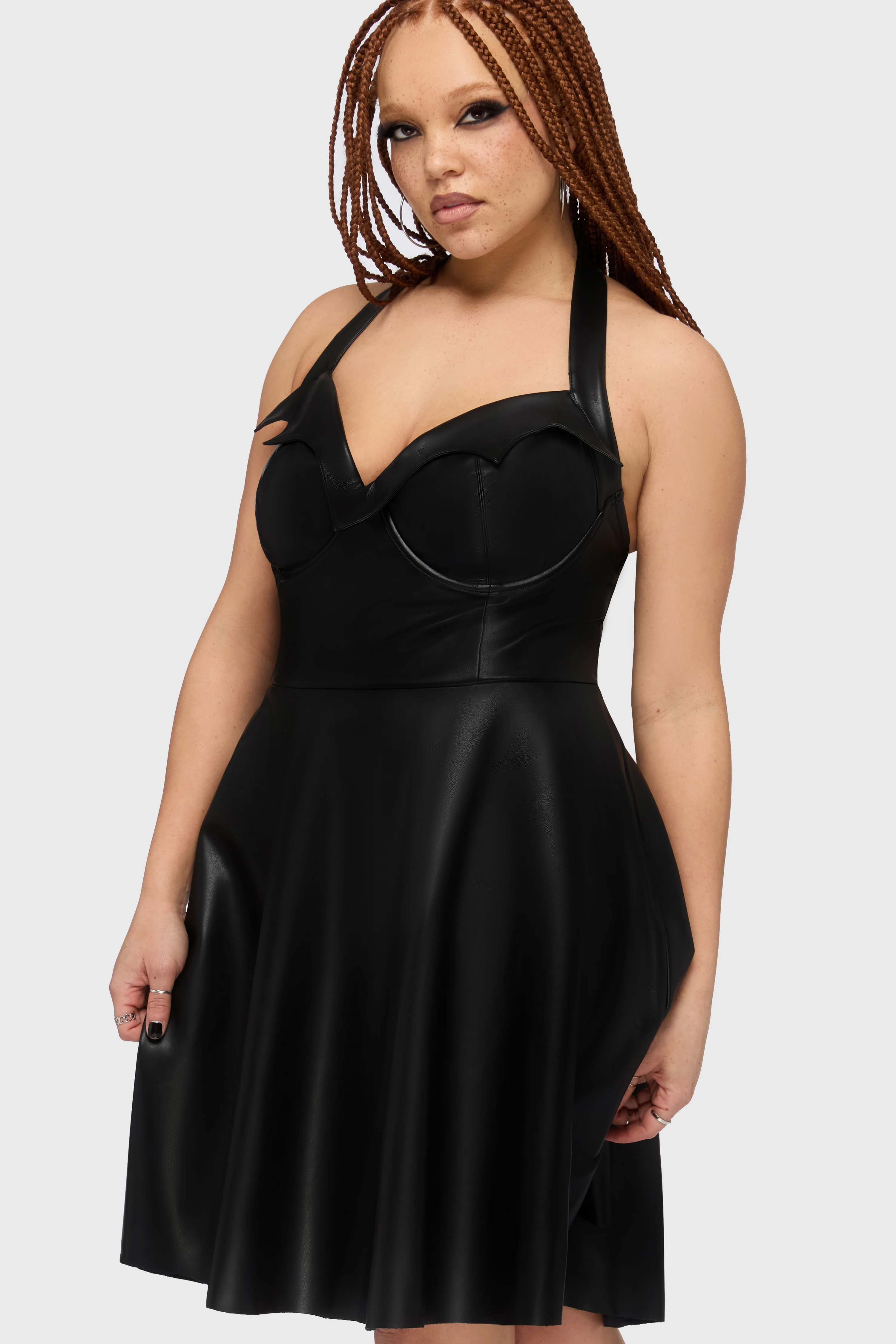 Devil's Darling Skater Dress - Image 8