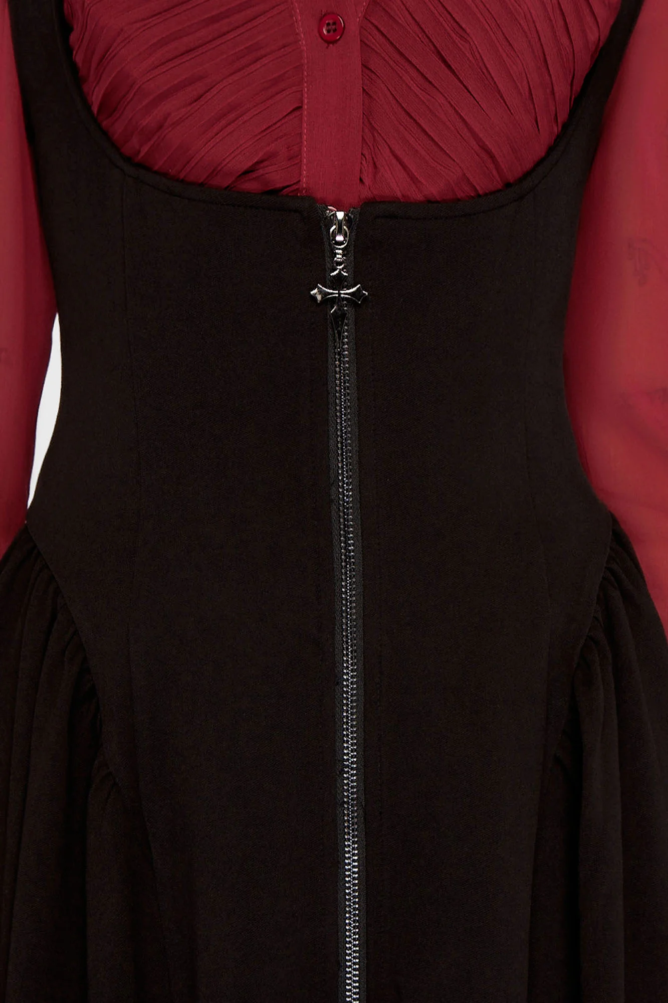 Dusk And Darkness Underbust Maxi Dress - Image 2