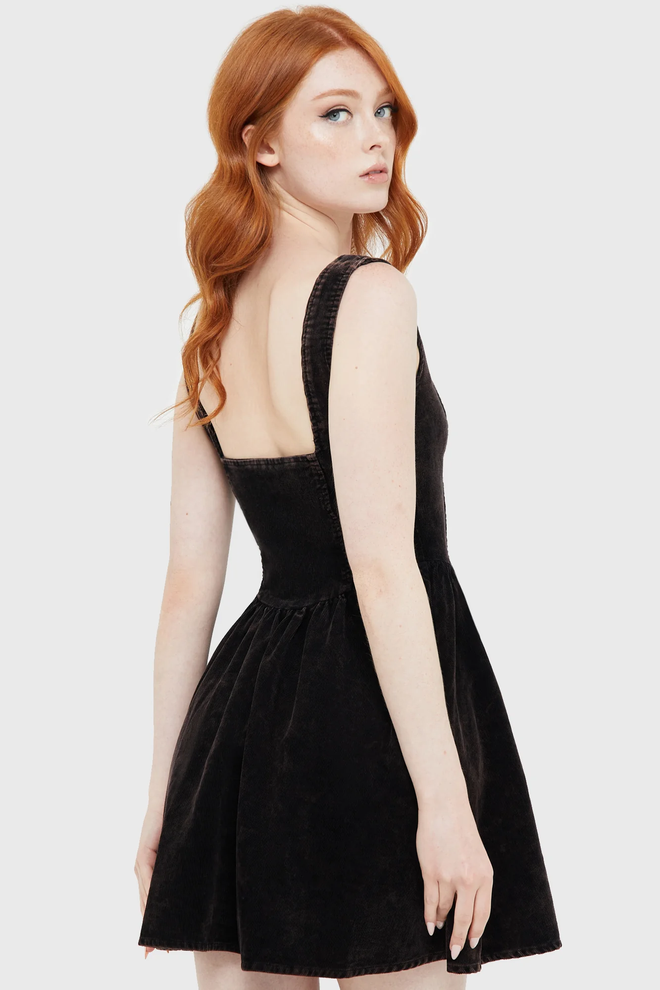 Elderroot Mini Dress [BROWN] - Image 7