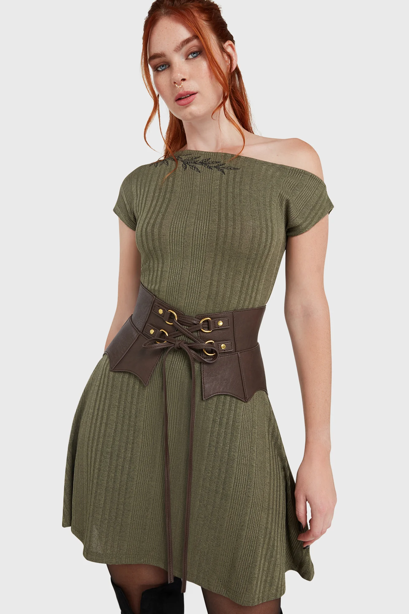 Ethereal Forest Mini Dress - Image 3