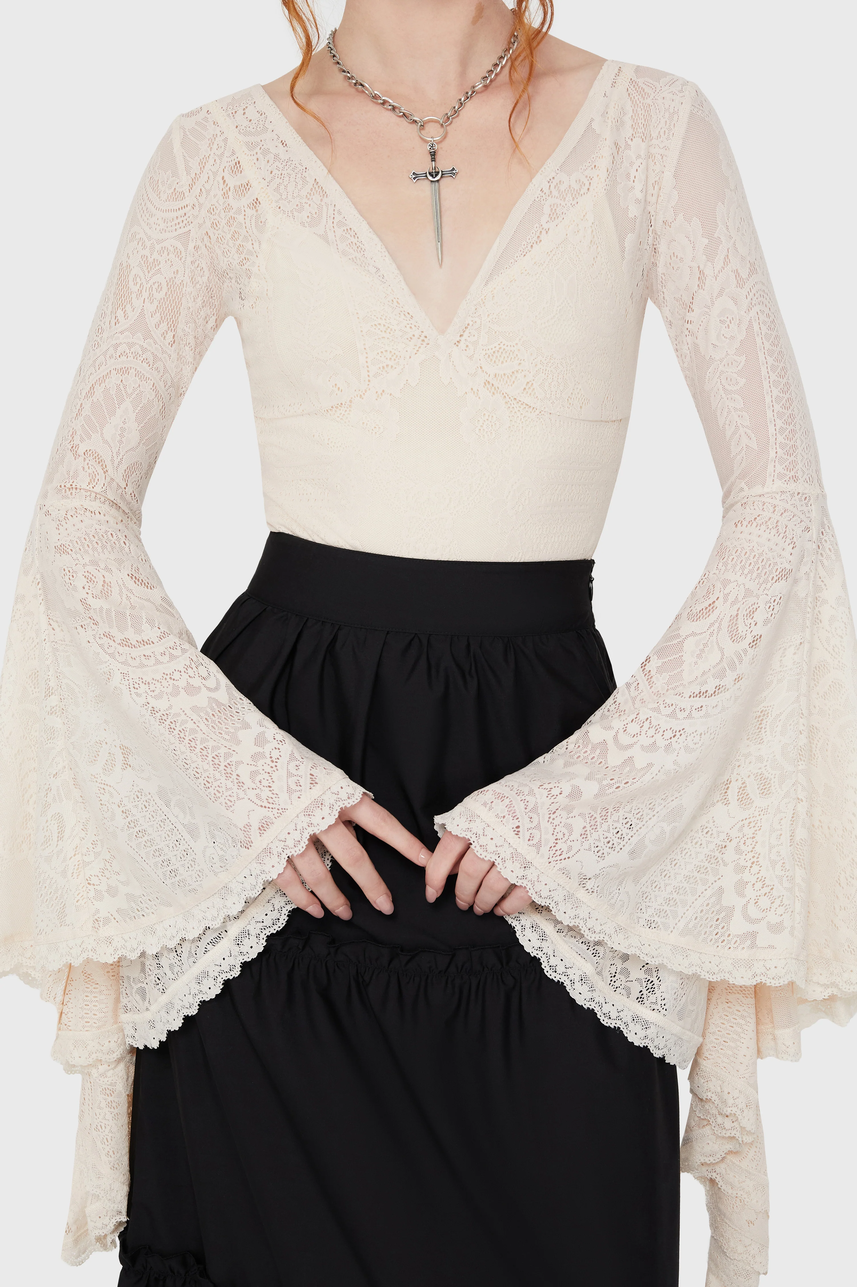 Fatal Attraction Bodysuit [IVORY] - Image 3