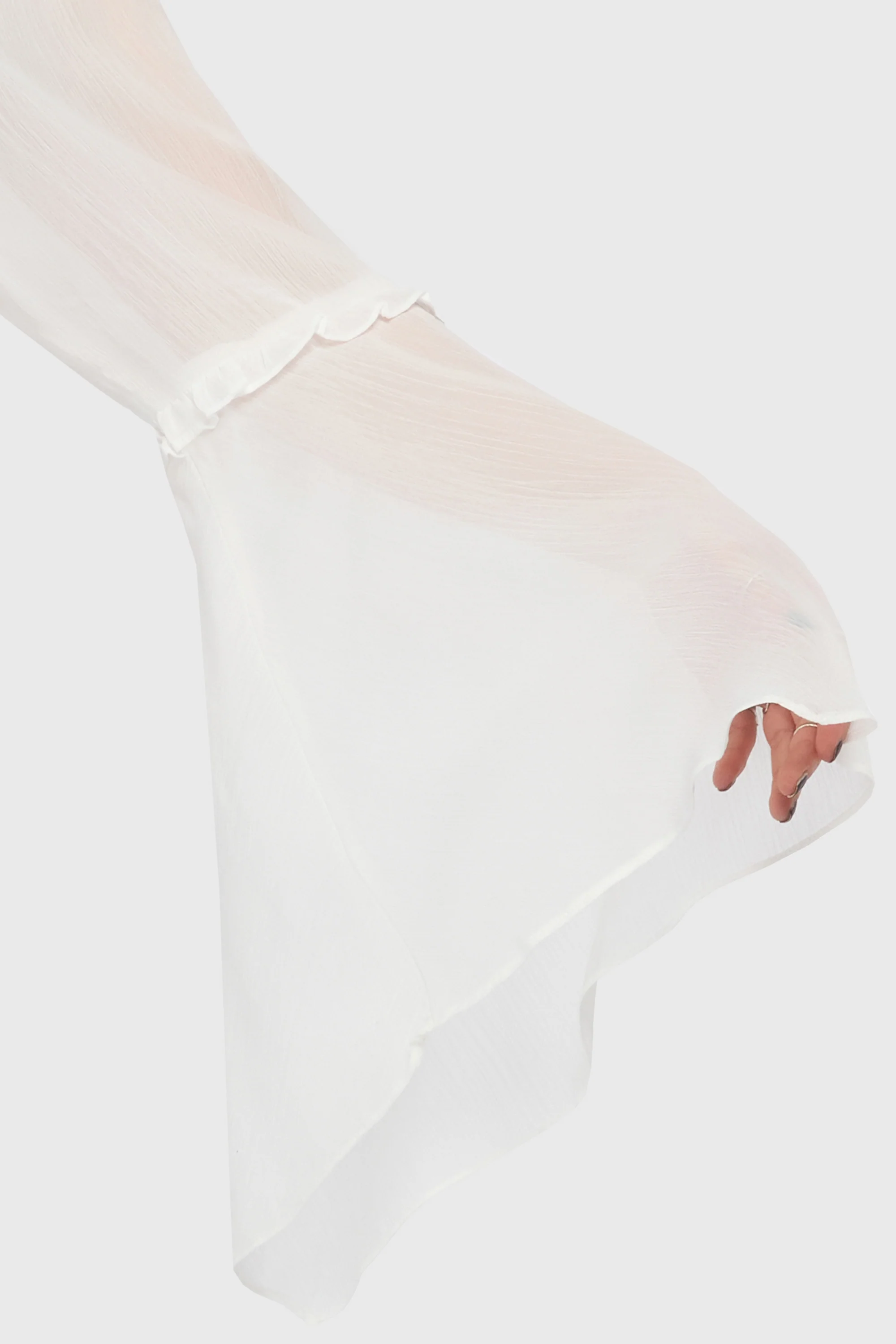 Fawnelle Flared Sleeve Shirt - Image 9