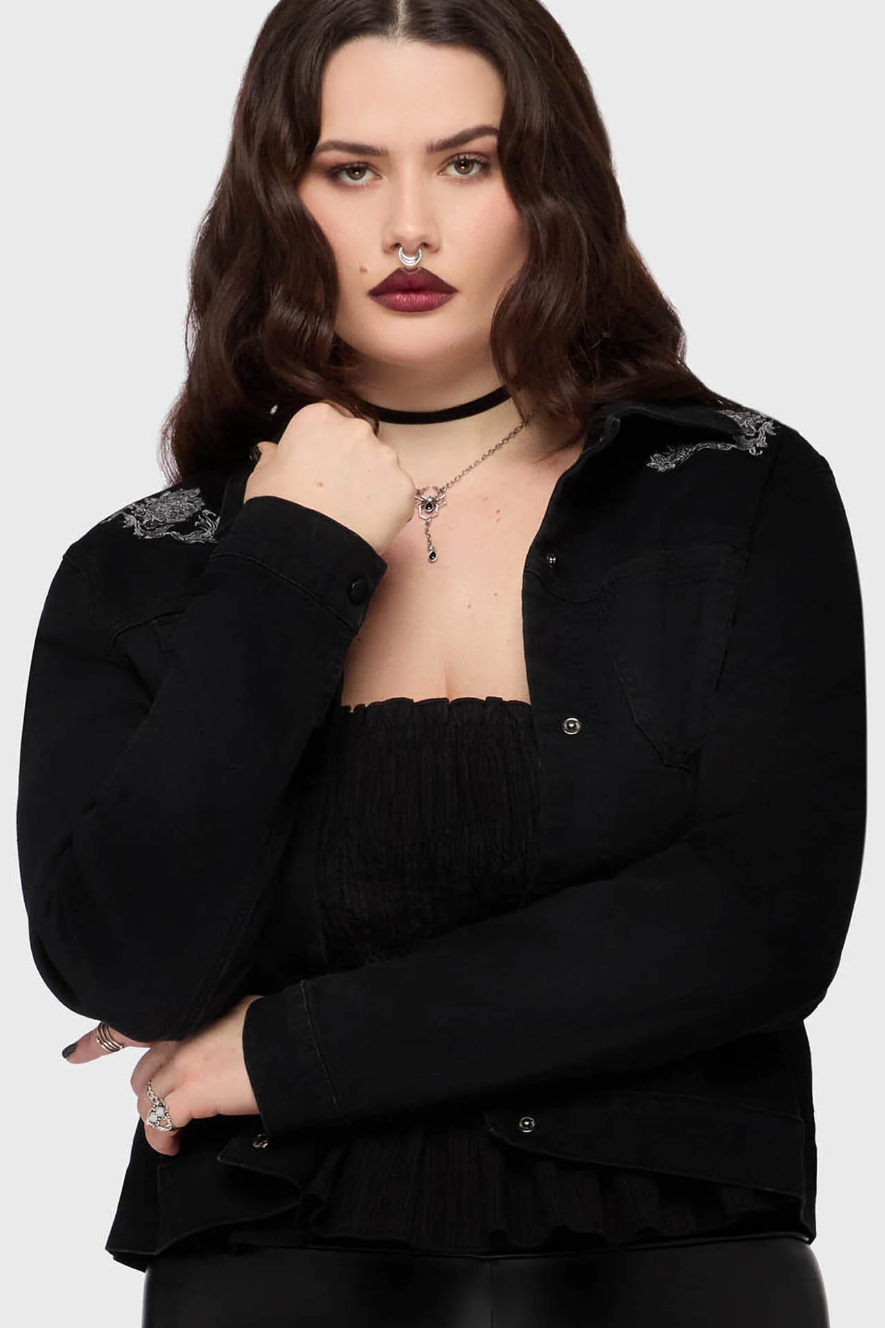 Gaia Adorned Embroidered Jacket - Image 7
