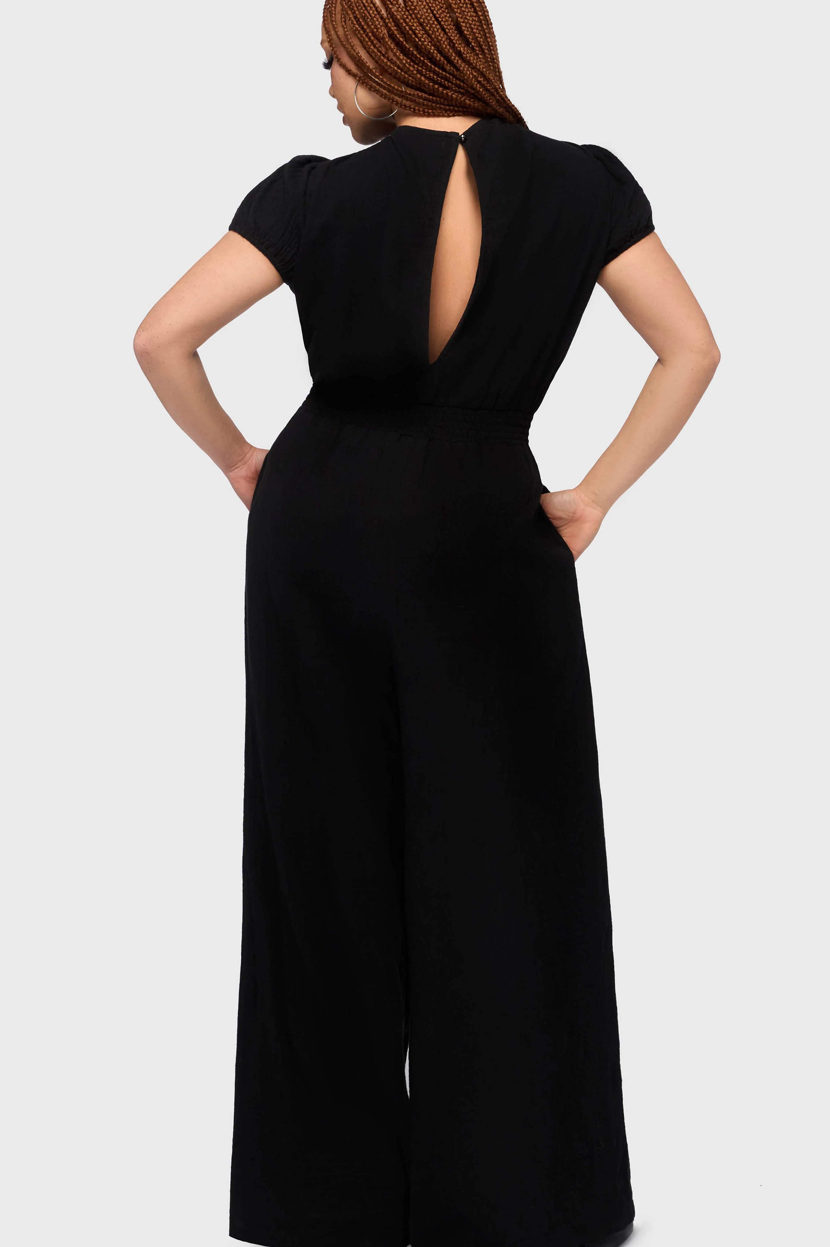 Gaia Adorned Embroidered Jumpsuit - Image 6