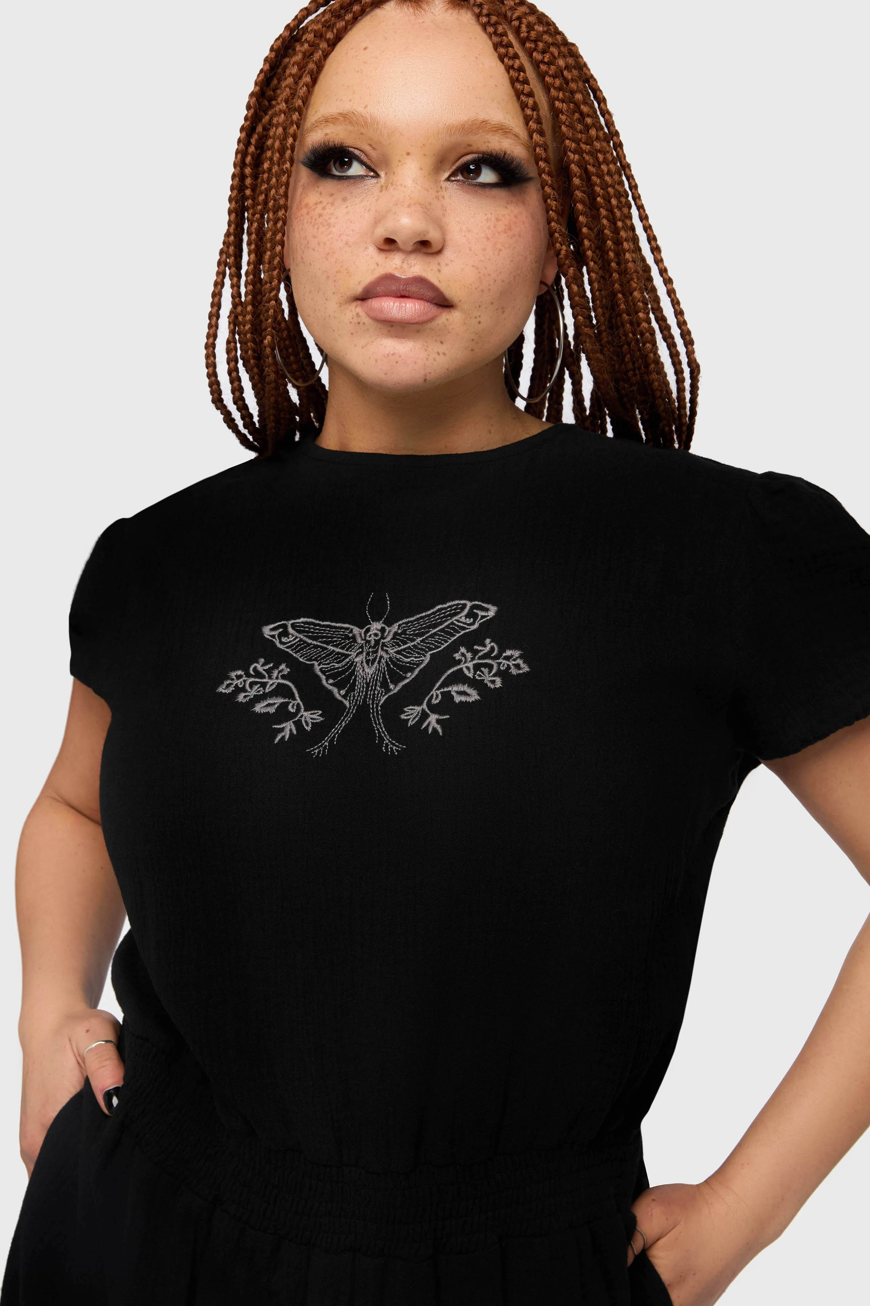 Gaia Adorned Embroidered Jumpsuit - Image 7