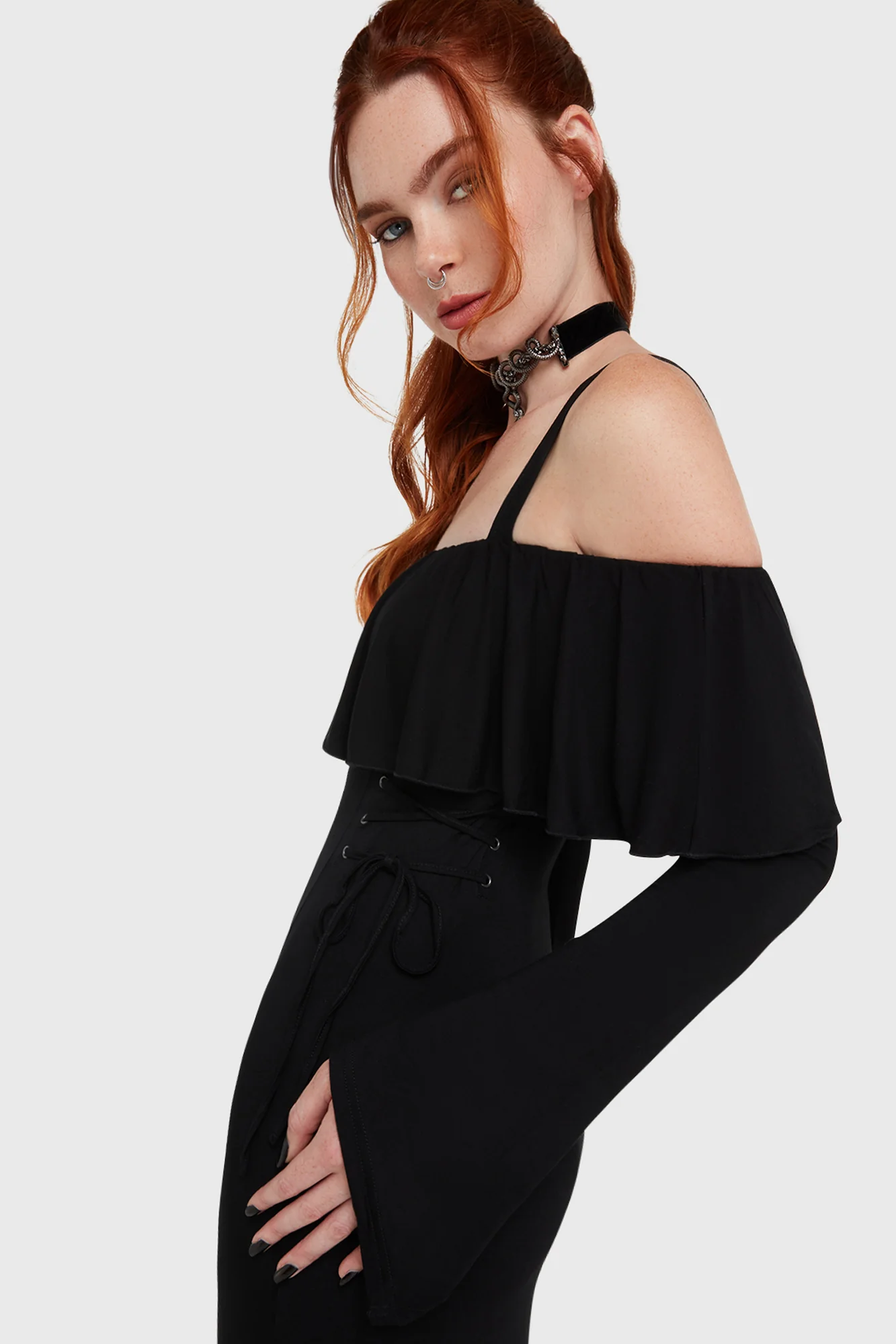 Ghostly Garden Maxi Dress - Image 2