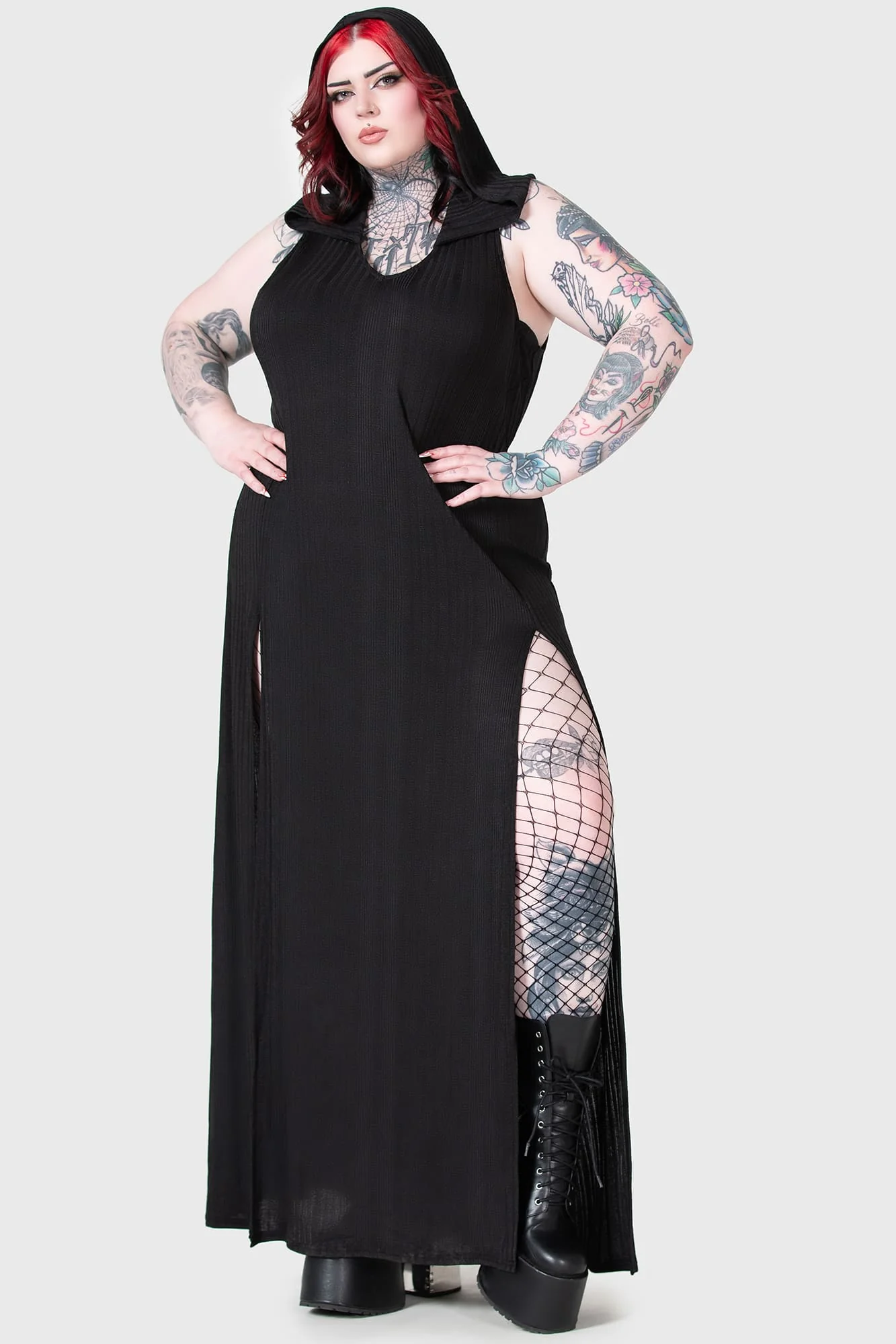 Hexin Hooded Dress - Image 7