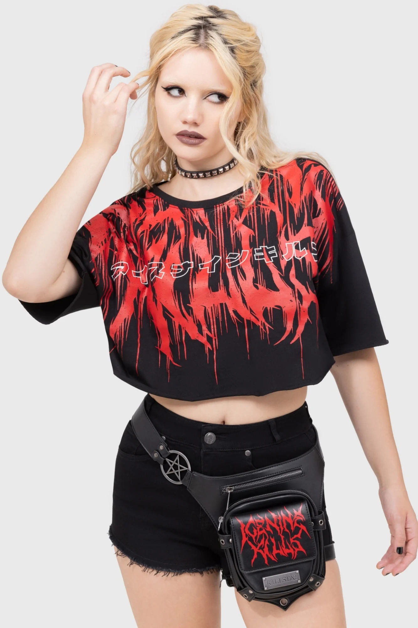 INK Logo Crop T-Shirt - Image 3