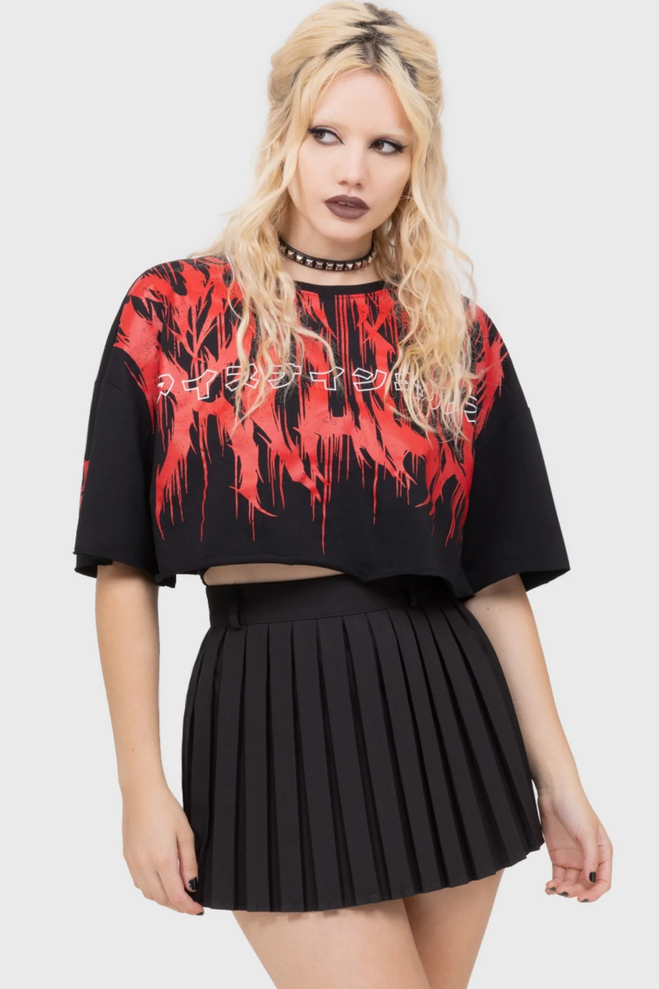 INK Logo Crop T-Shirt - Image 4