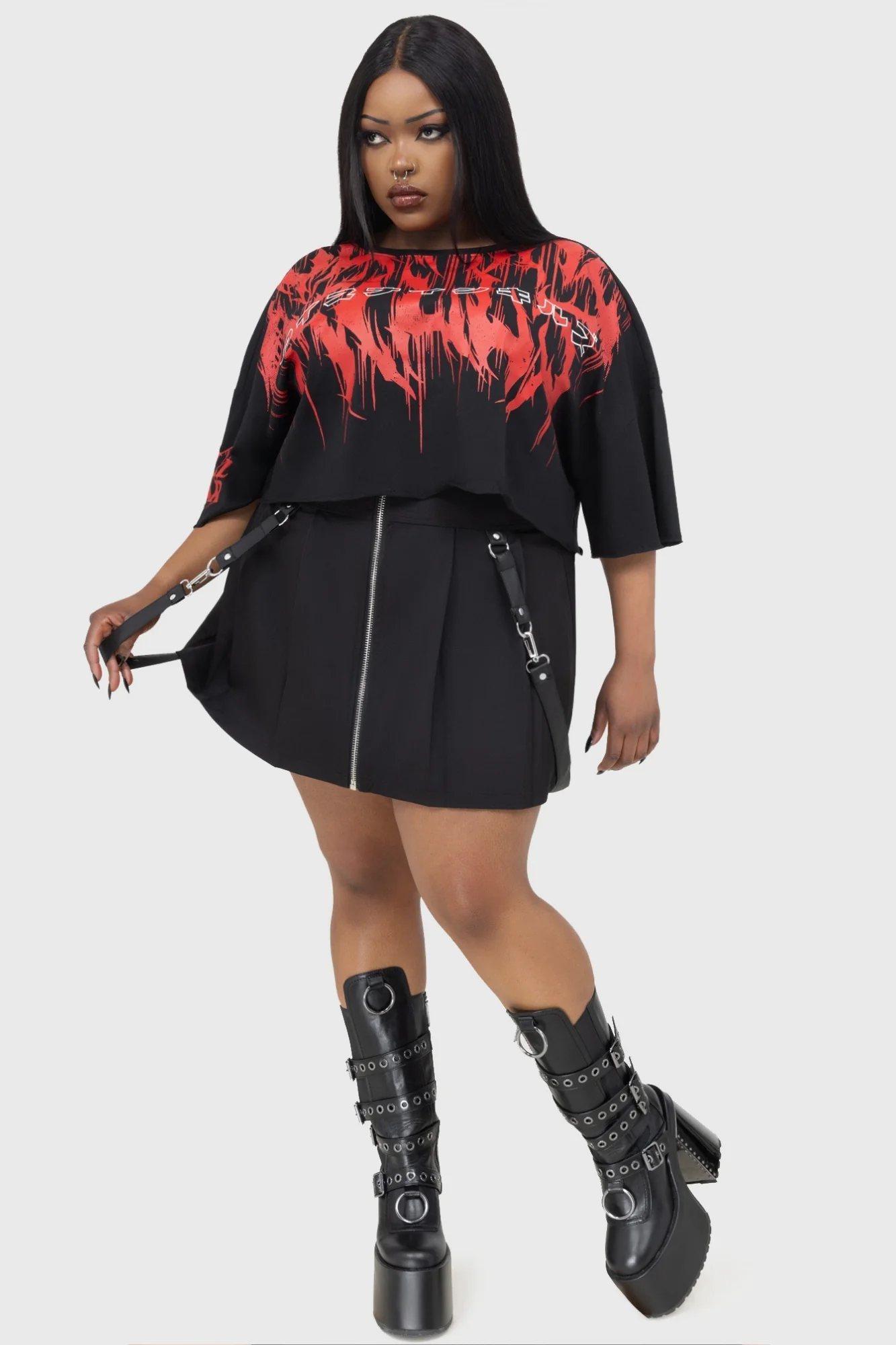 INK Logo Crop T-Shirt - Image 6