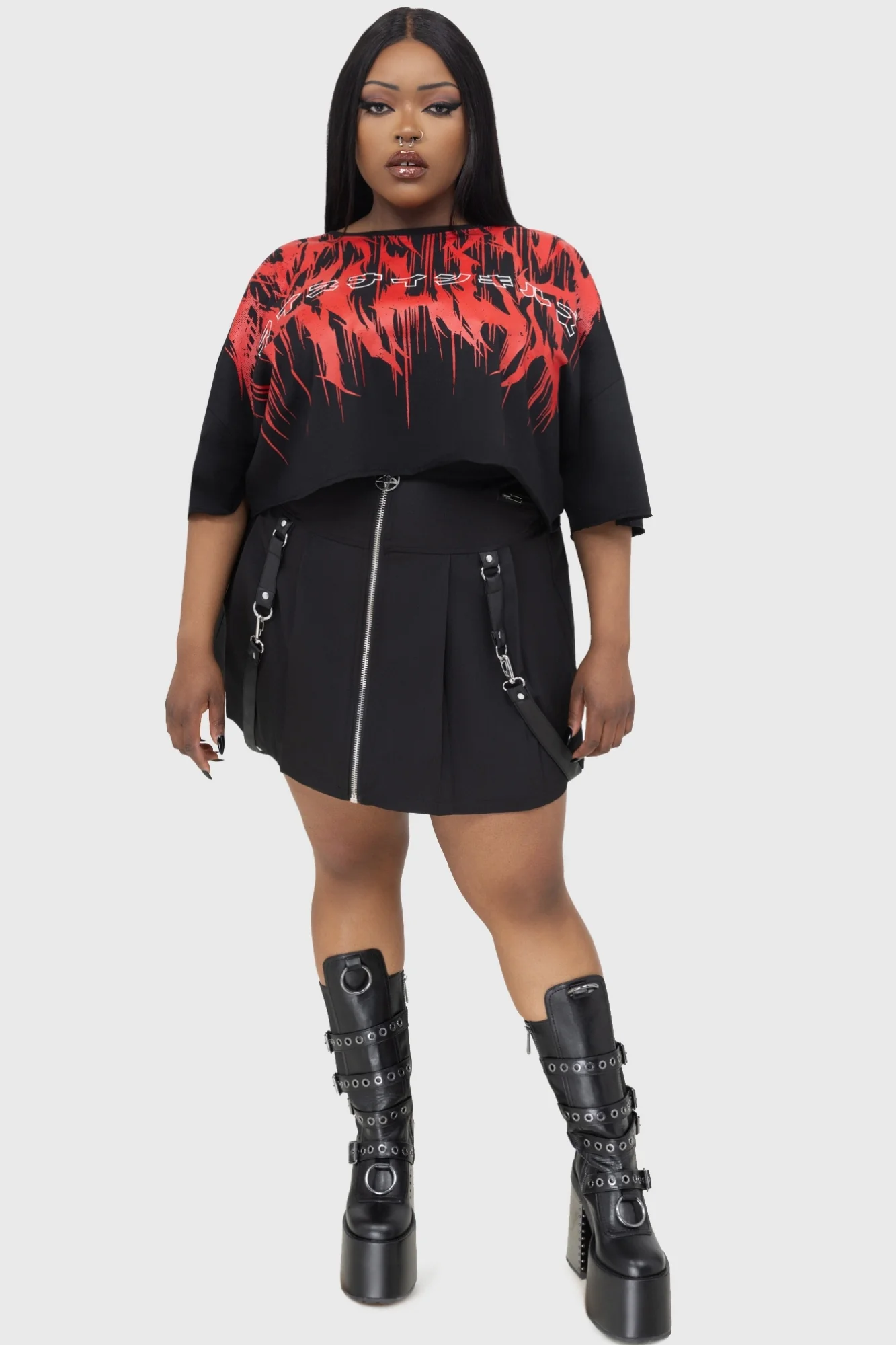 INK Logo Crop T-Shirt - Image 7