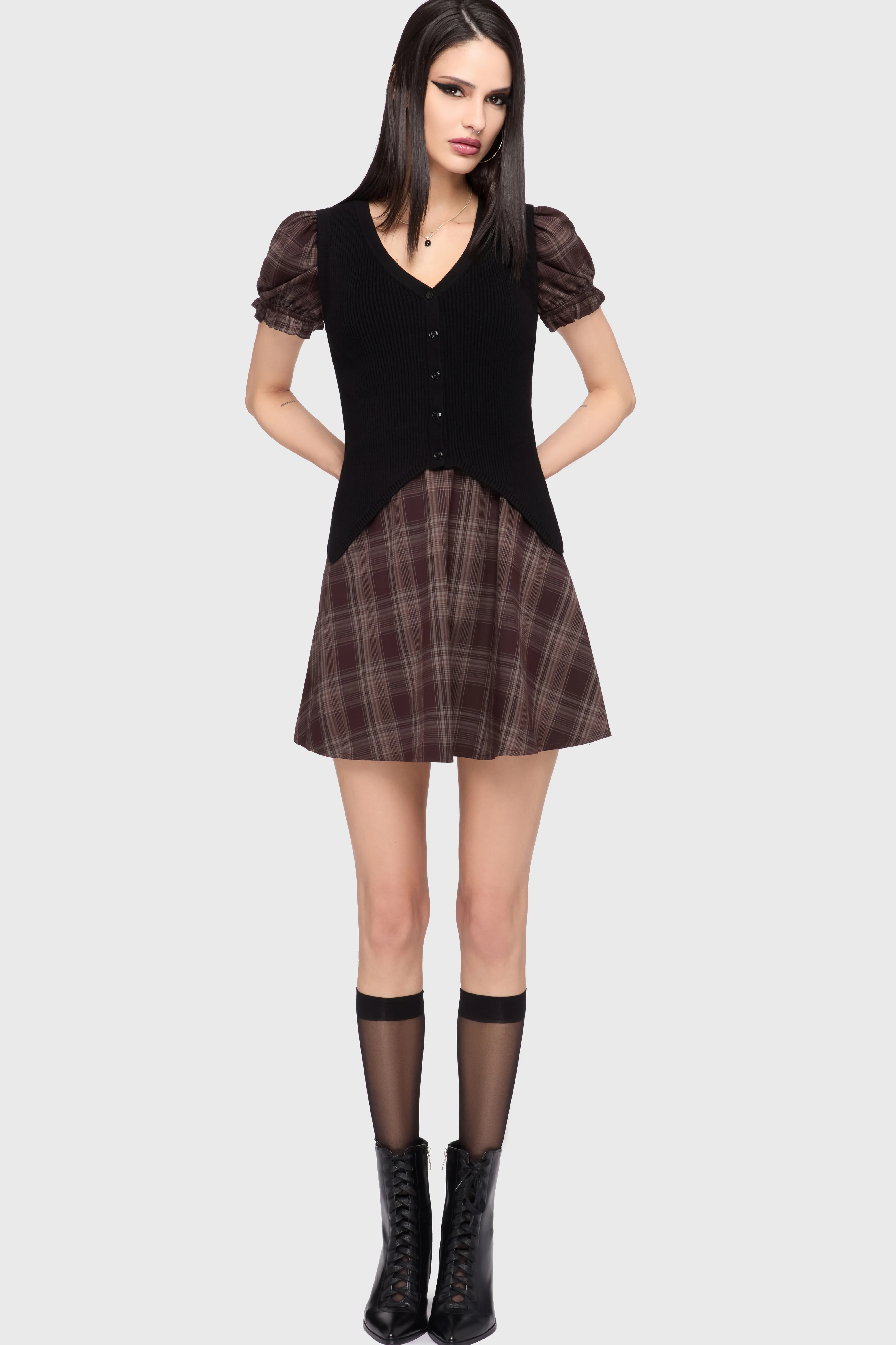 Kihilist Obsidienne Knit Vest - Image 2