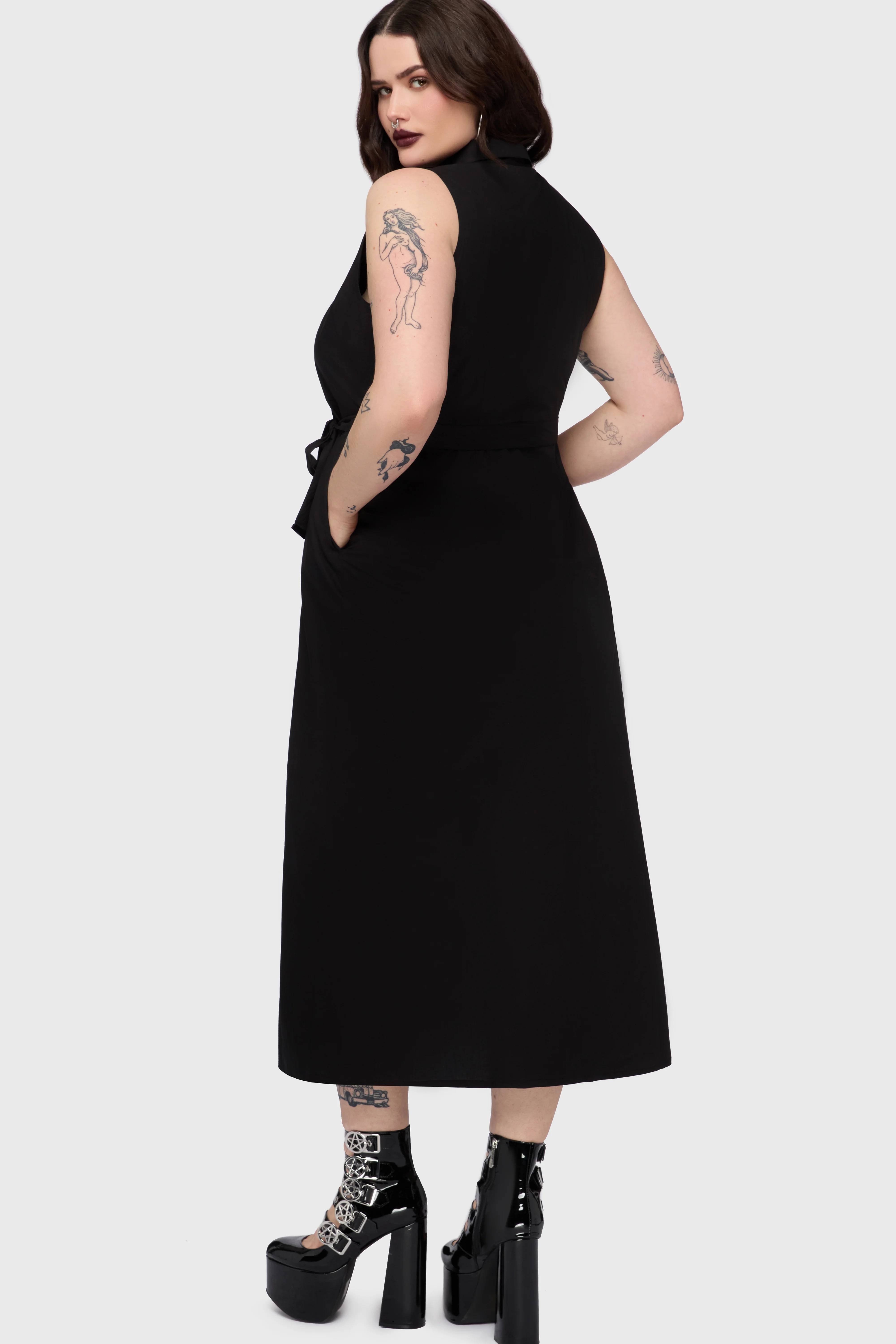 Kihilist Obsidienne Shirt Dress - Image 6