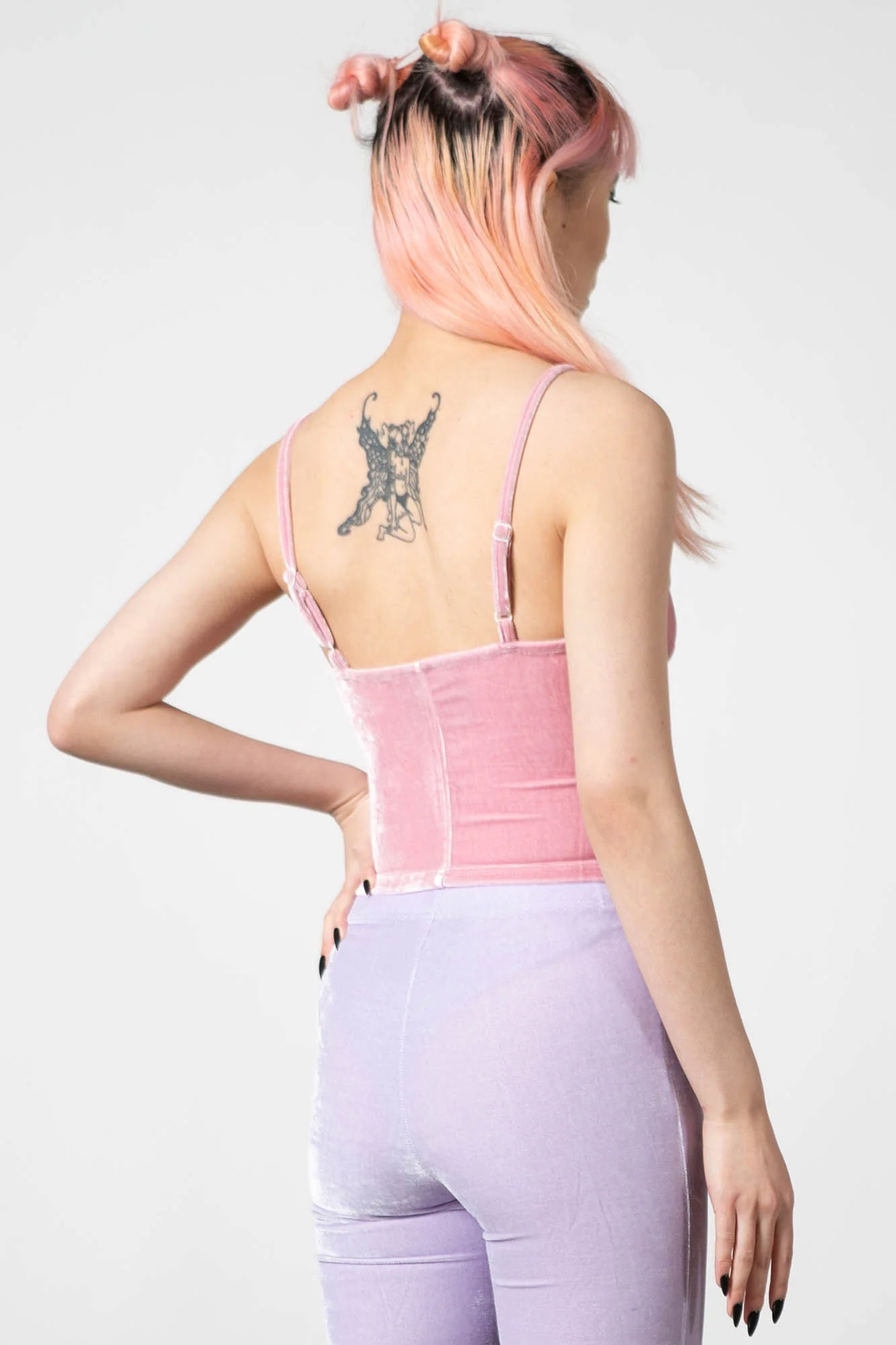 Lost In Sin Zip Top [PASTEL PINK] - Image 3