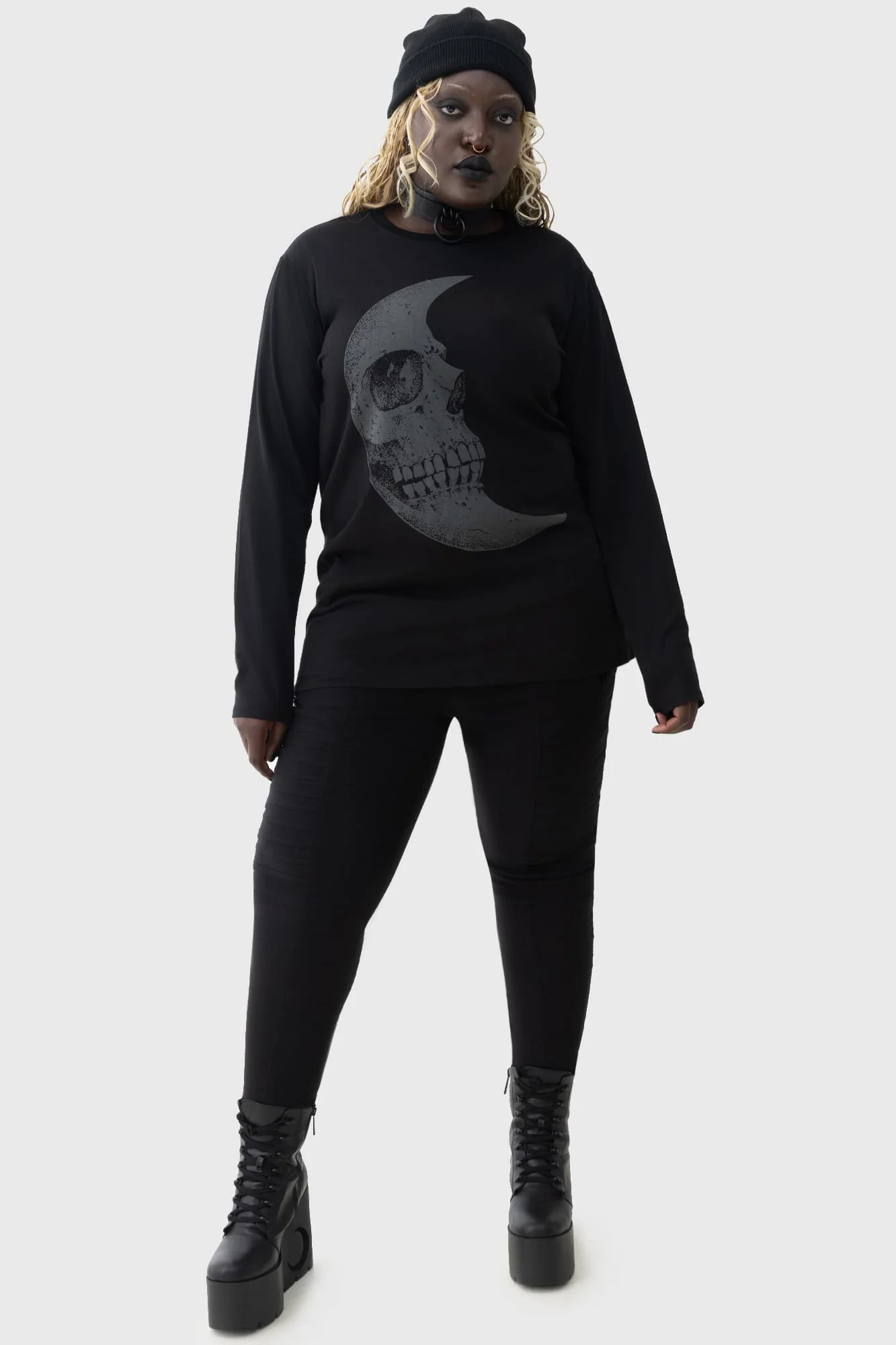 Lunar Crescent Long Sleeve Top - Image 8