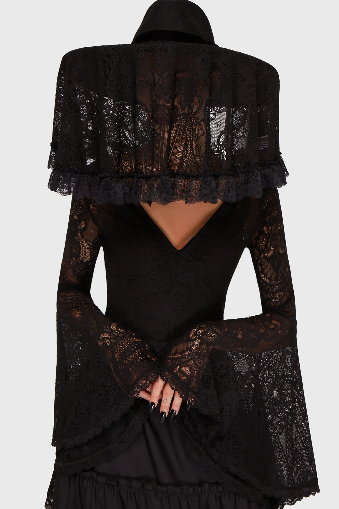 Lydia Lace Veil - Image 2