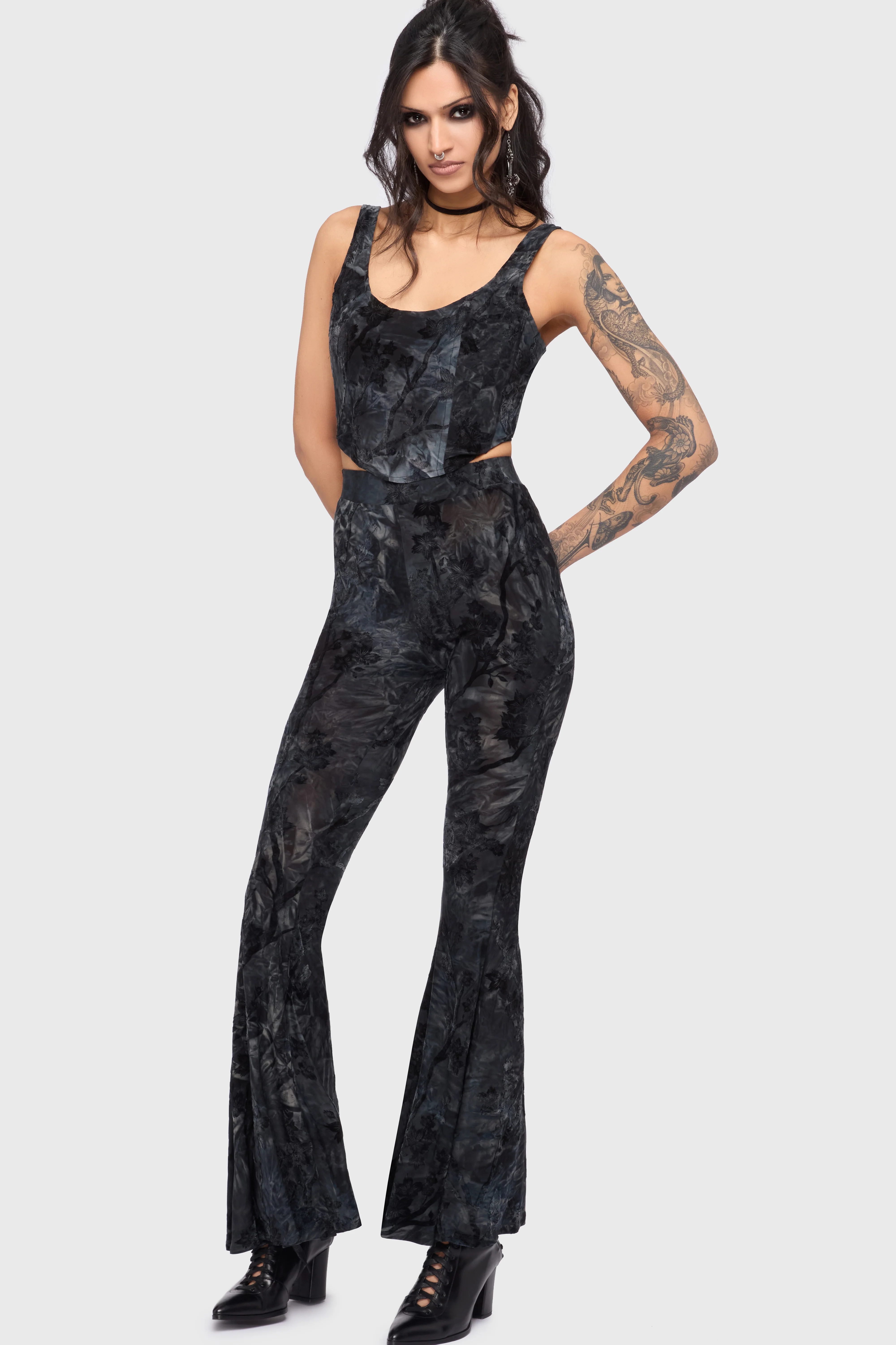 Midnight Vale Corset Top - Image 4