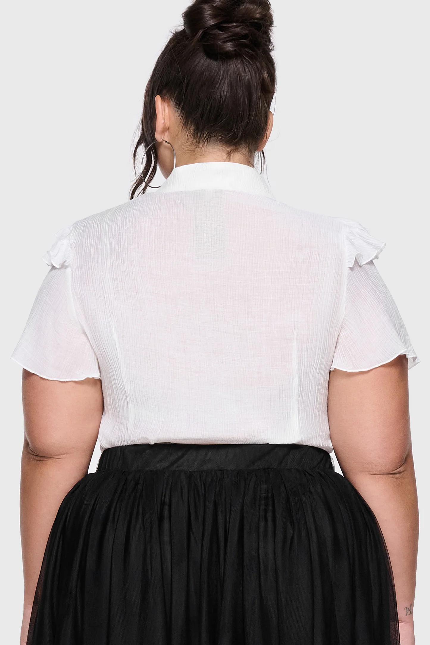 Midnight Vale Ruffle Blouse - Image 9