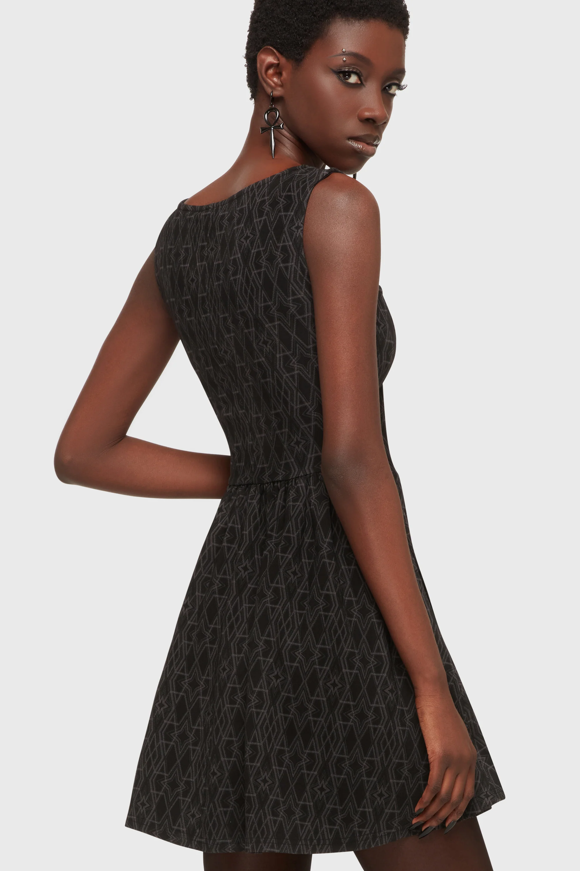 Mortalis Mini Dress - Image 3
