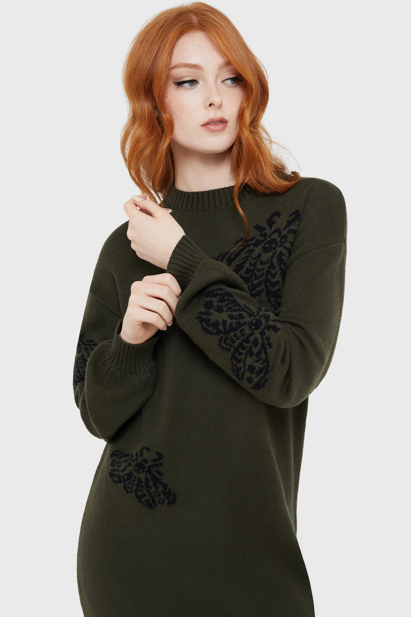 Moth Light Sweater Dress - Image 2