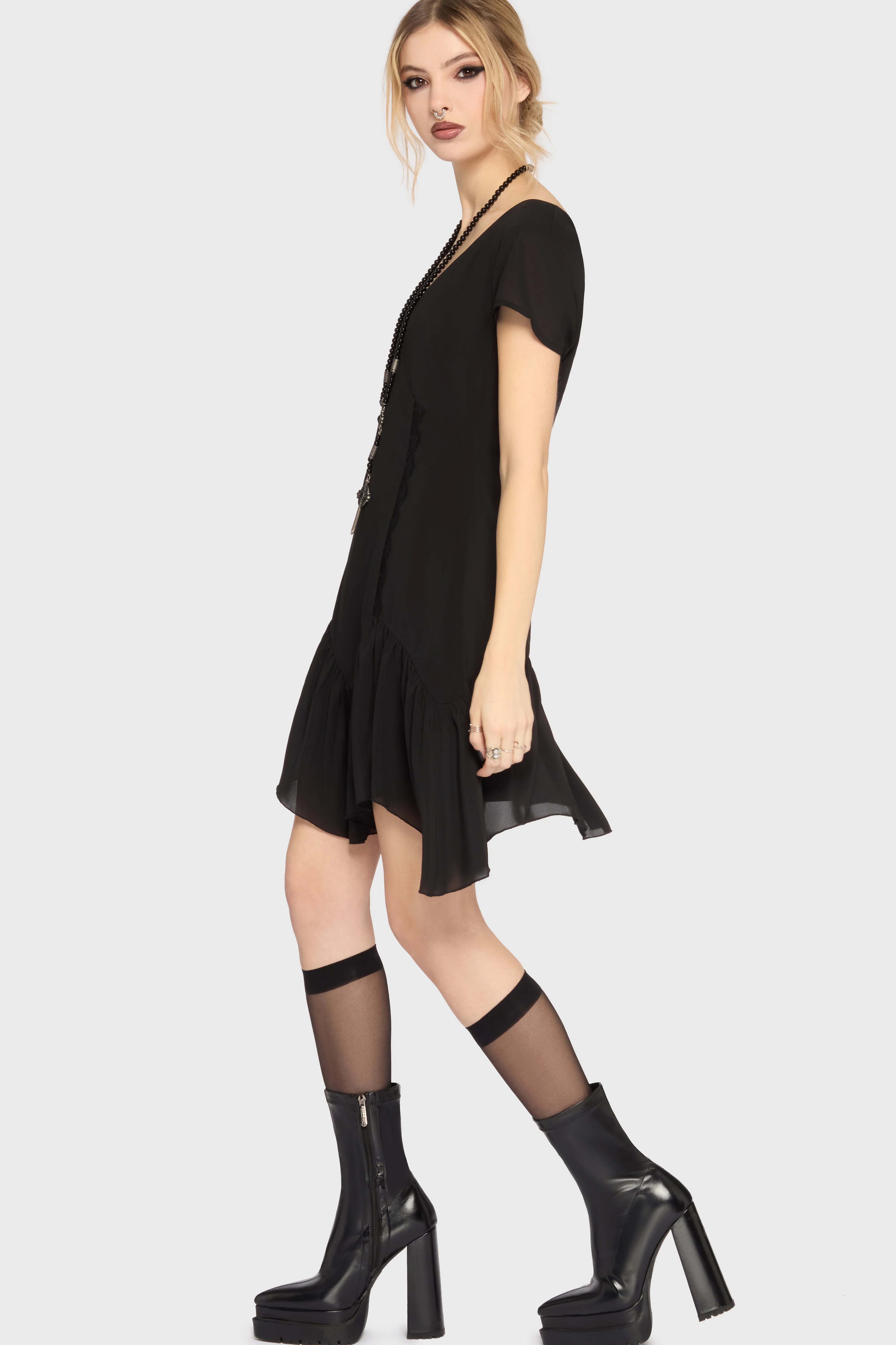 Nighthistle Mini Dress - Image 2