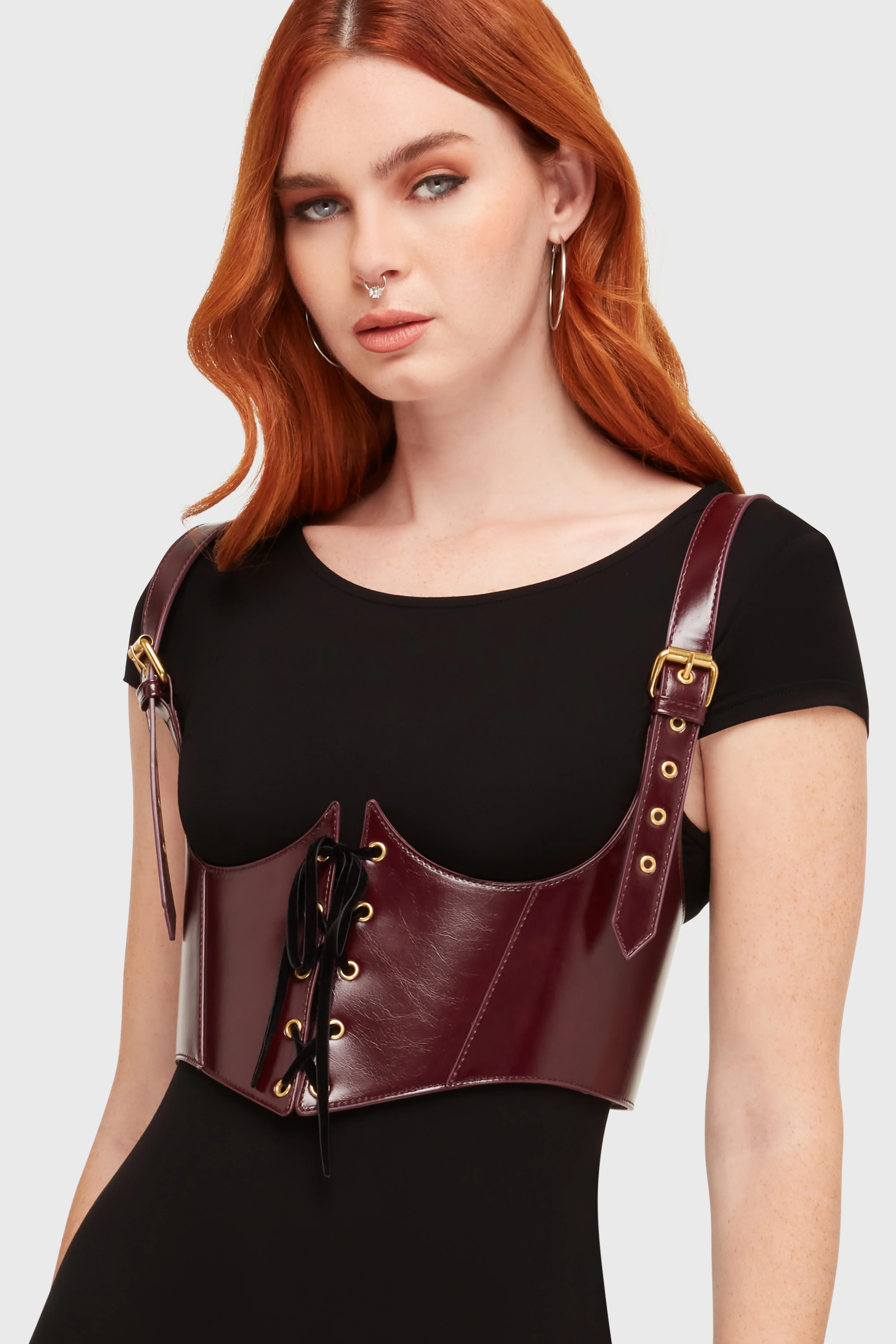 Phantoms Embrace Harness [Burgundy] - Image 2