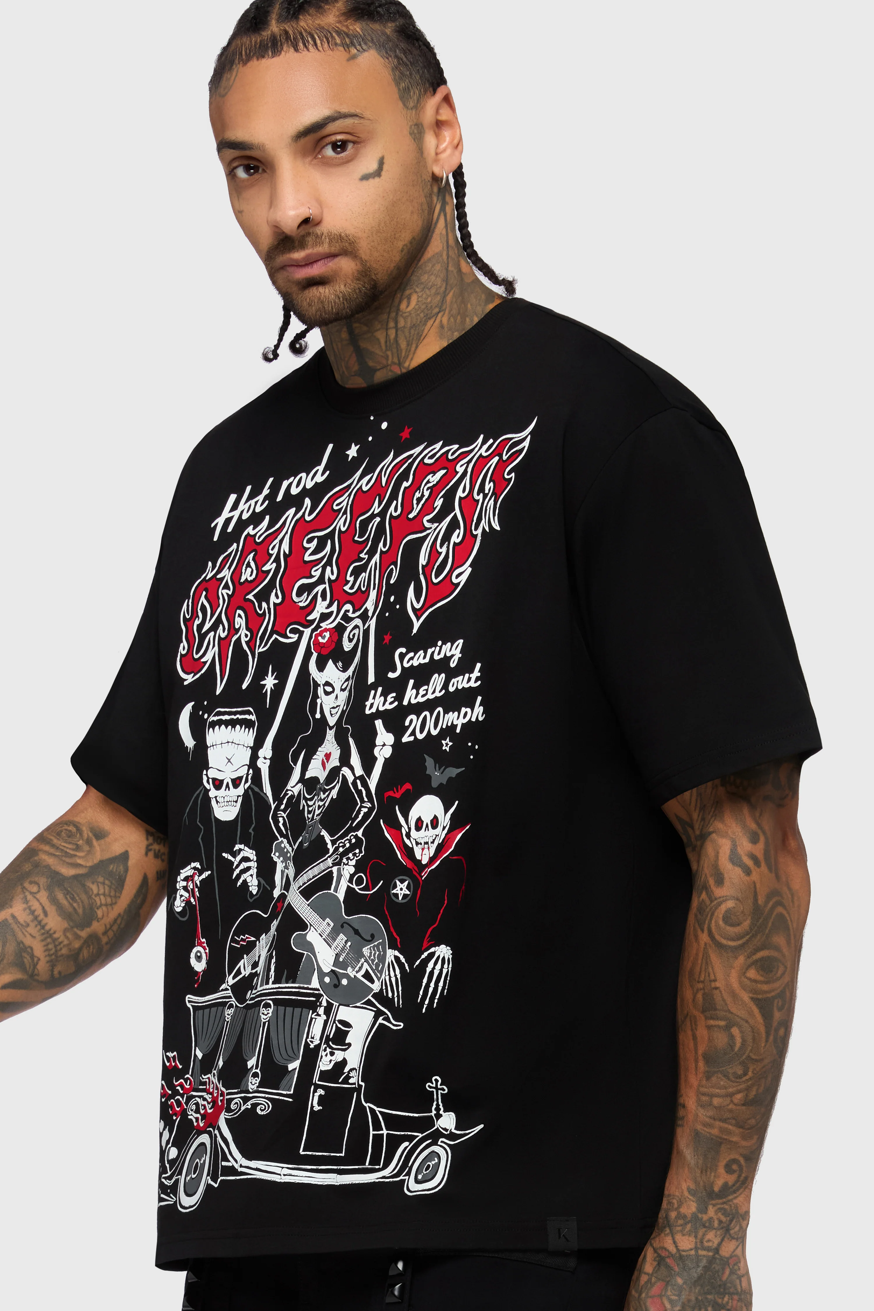 Scaring Hell Boxy T Shirt - Image 5