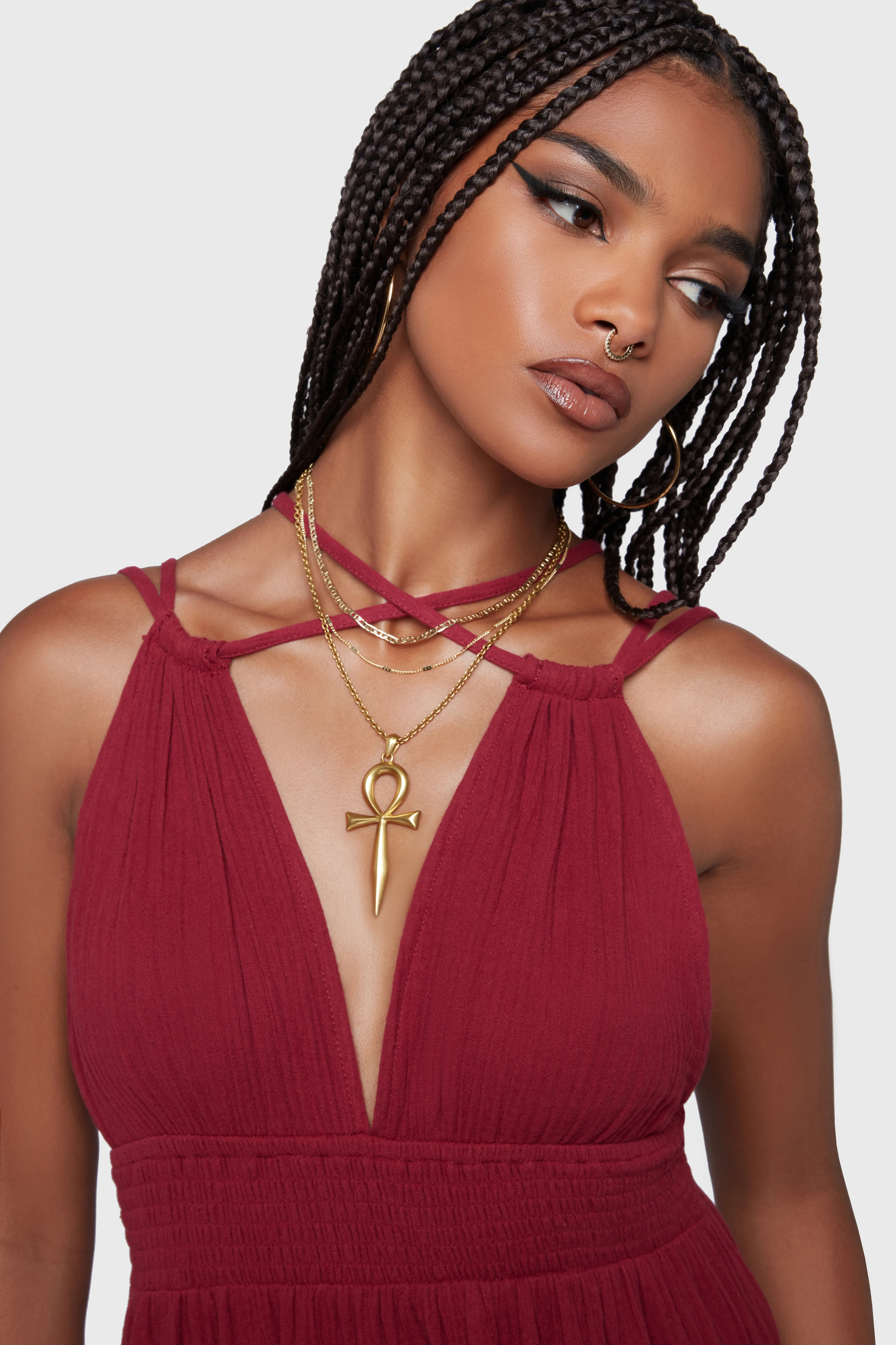 Shadow Dance Dress [Red] - Image 4