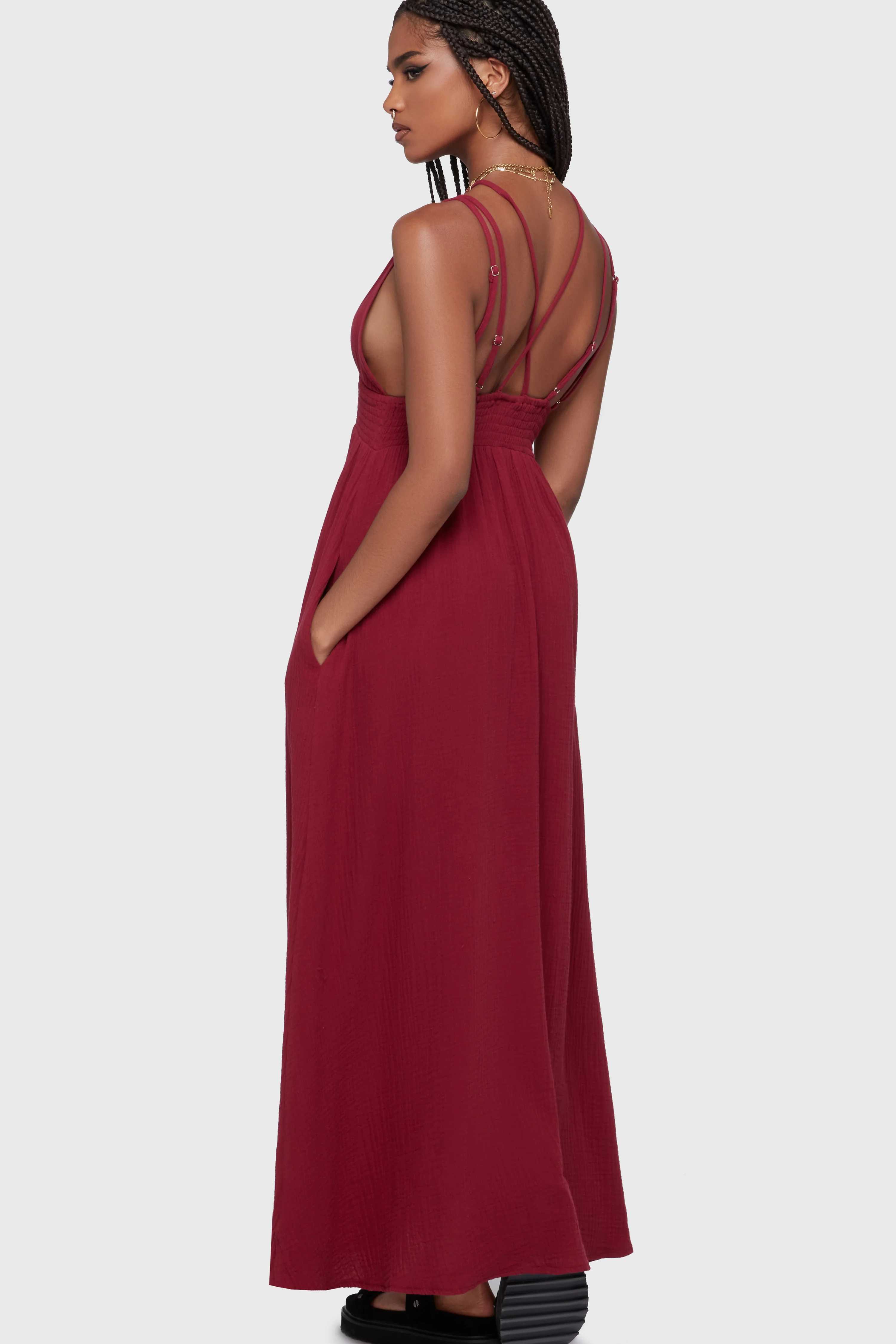 Shadow Dance Dress [Red] - Image 6