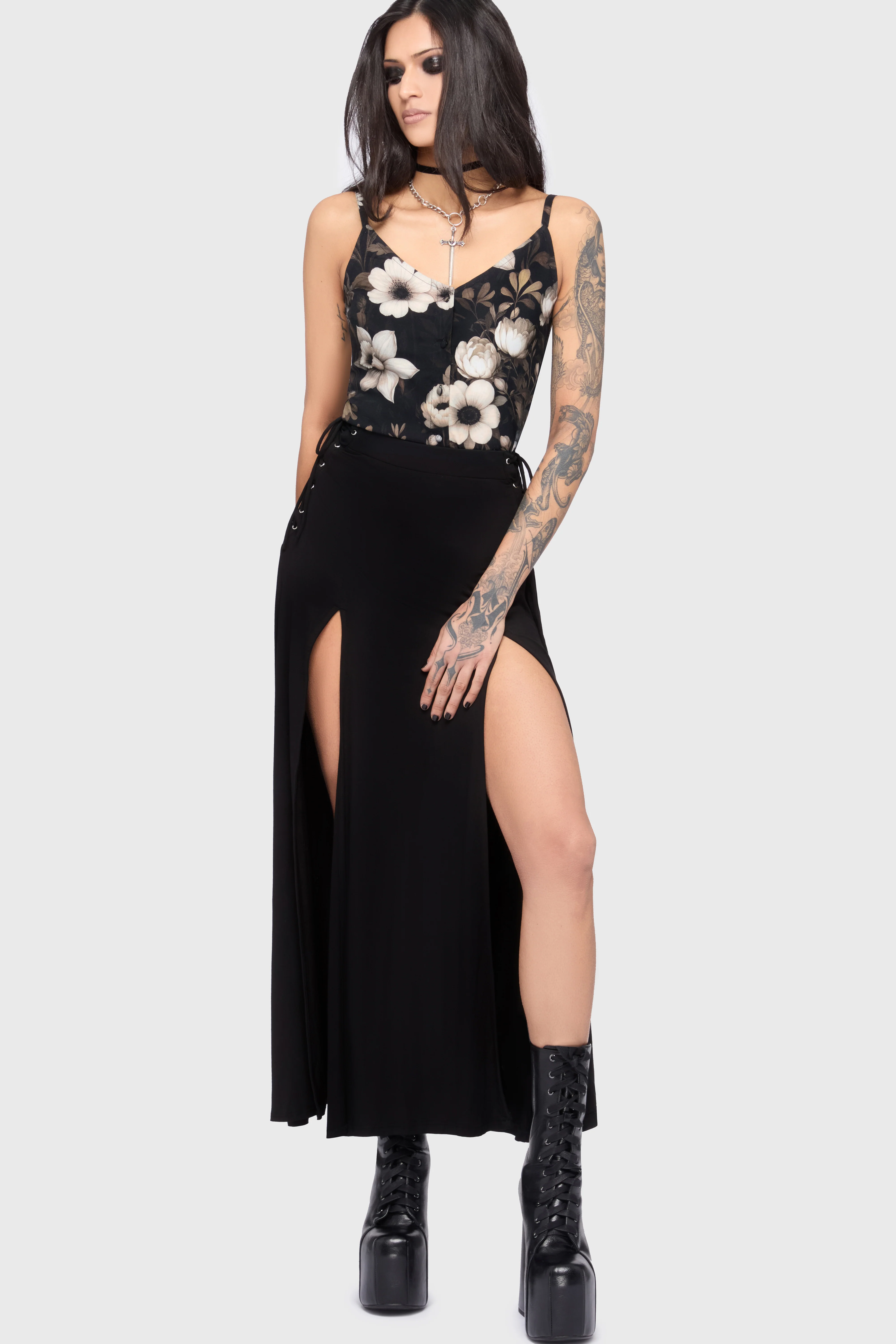 Stellar Hour Button Up Cami Top - Image 2