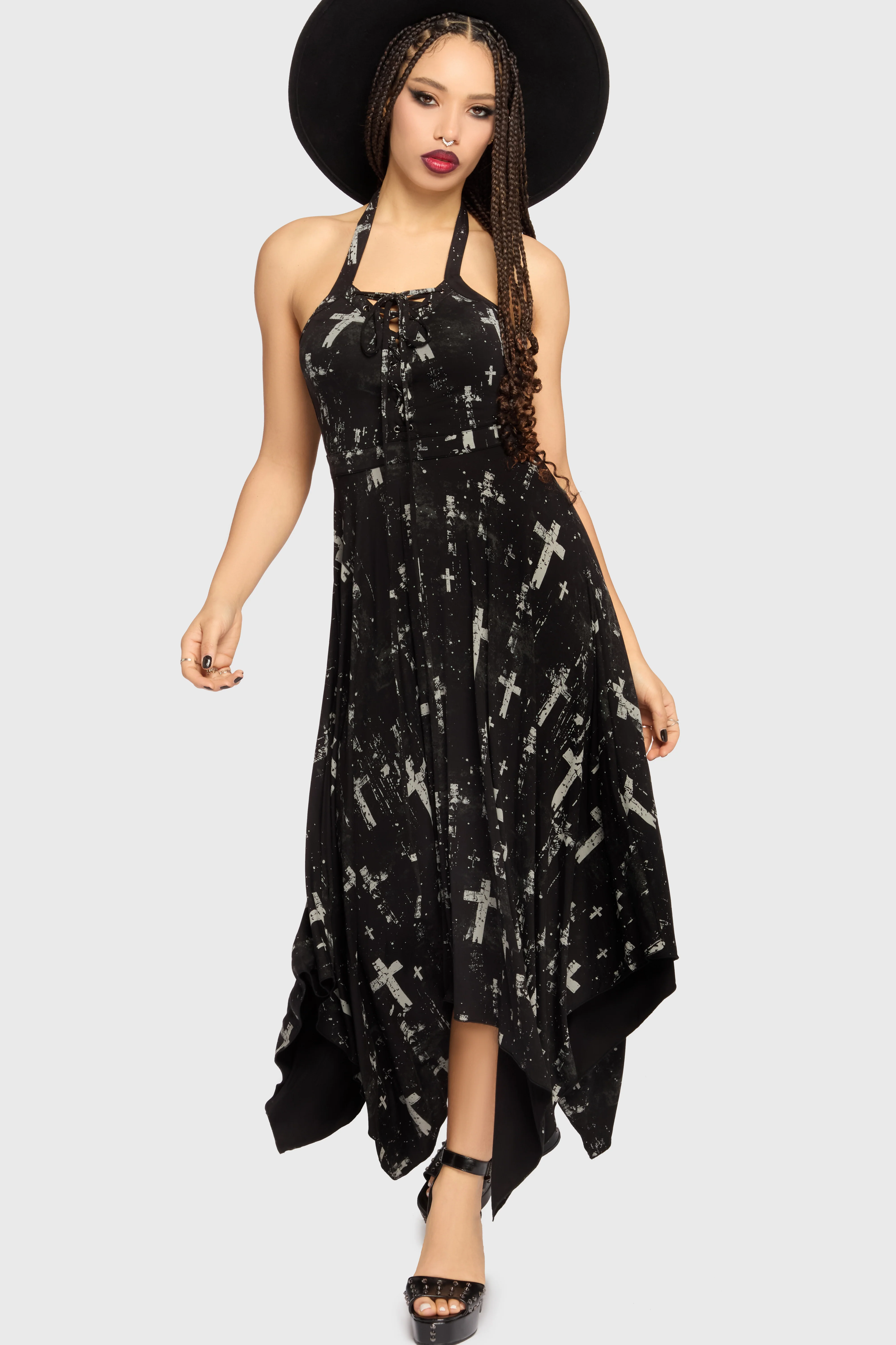 Tenebris Chapel Maxi Dress