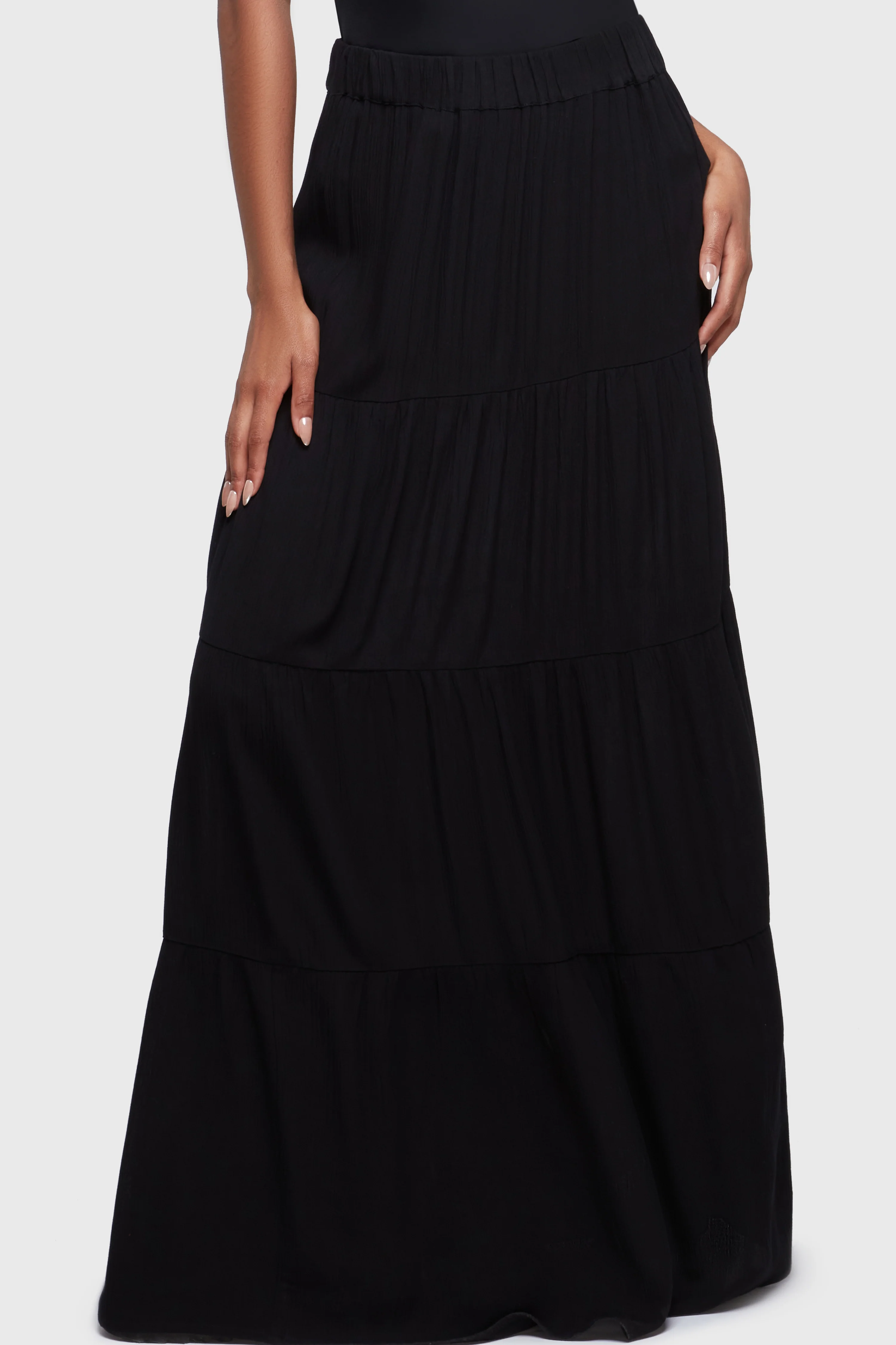 Thursday's Woe Maxi Skirt [Black] - Image 2