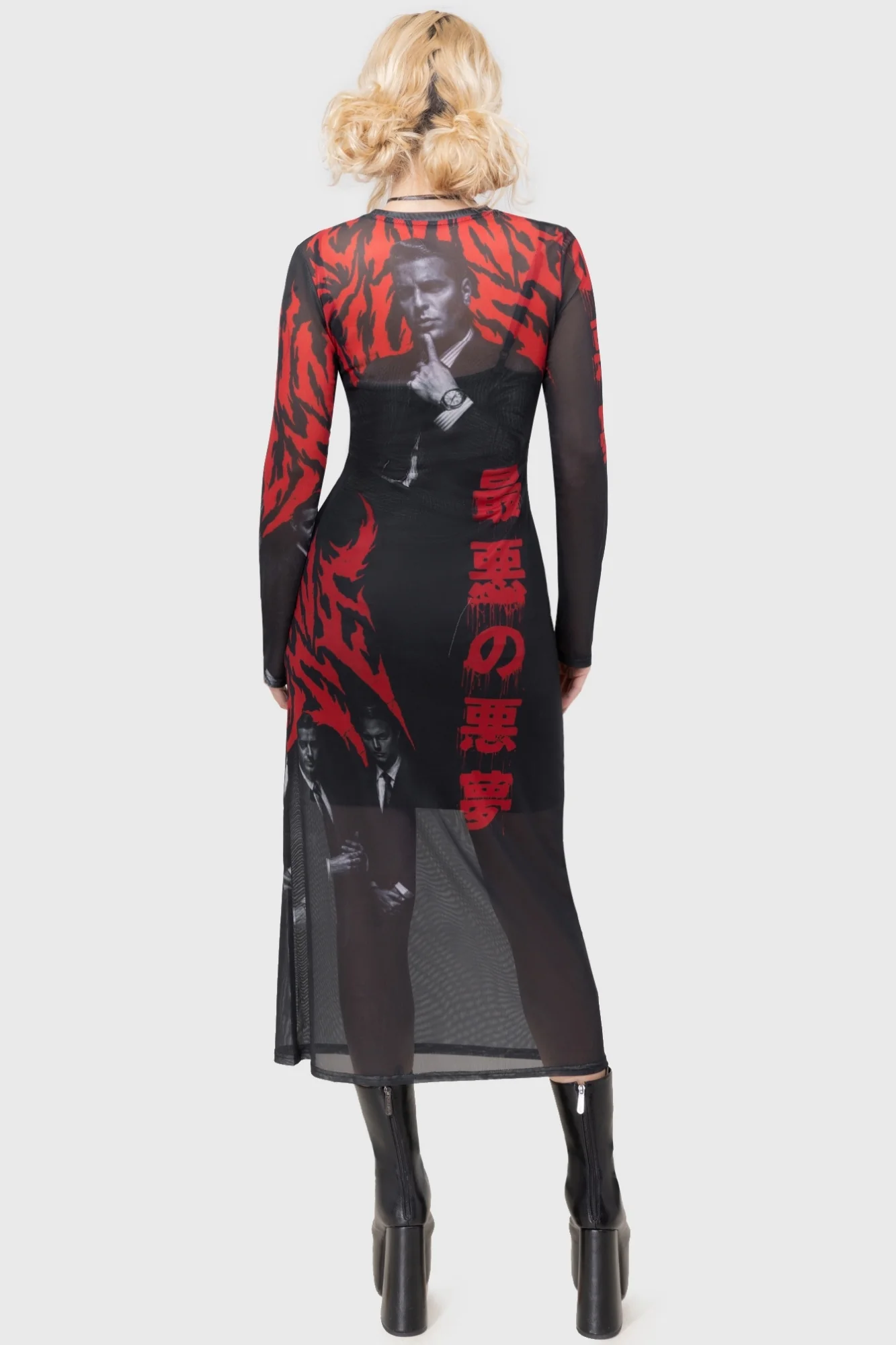 Welcome To Horrorwood Maxi Dress - Image 2