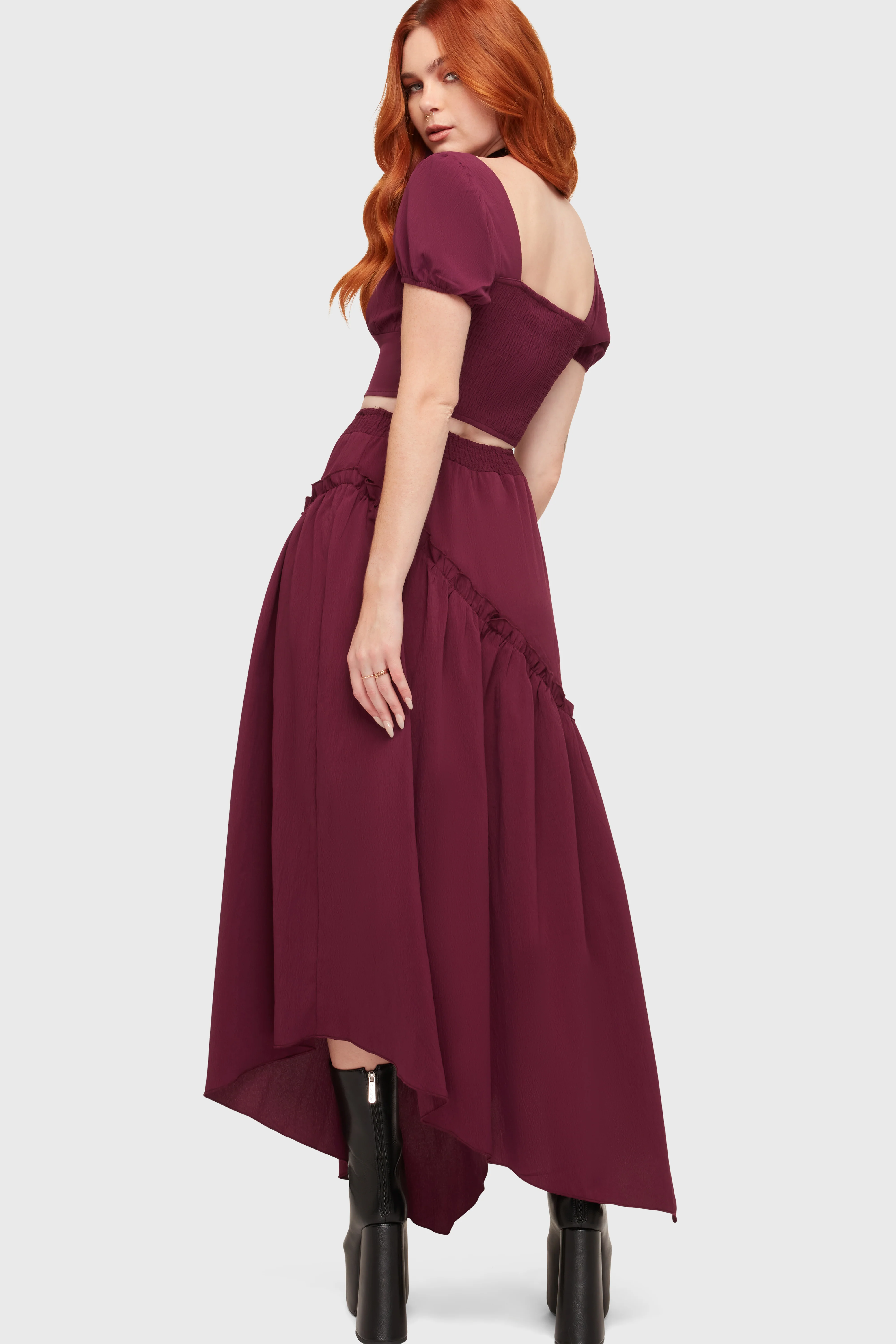 Wild Petal Maxi Skirt - Image 4