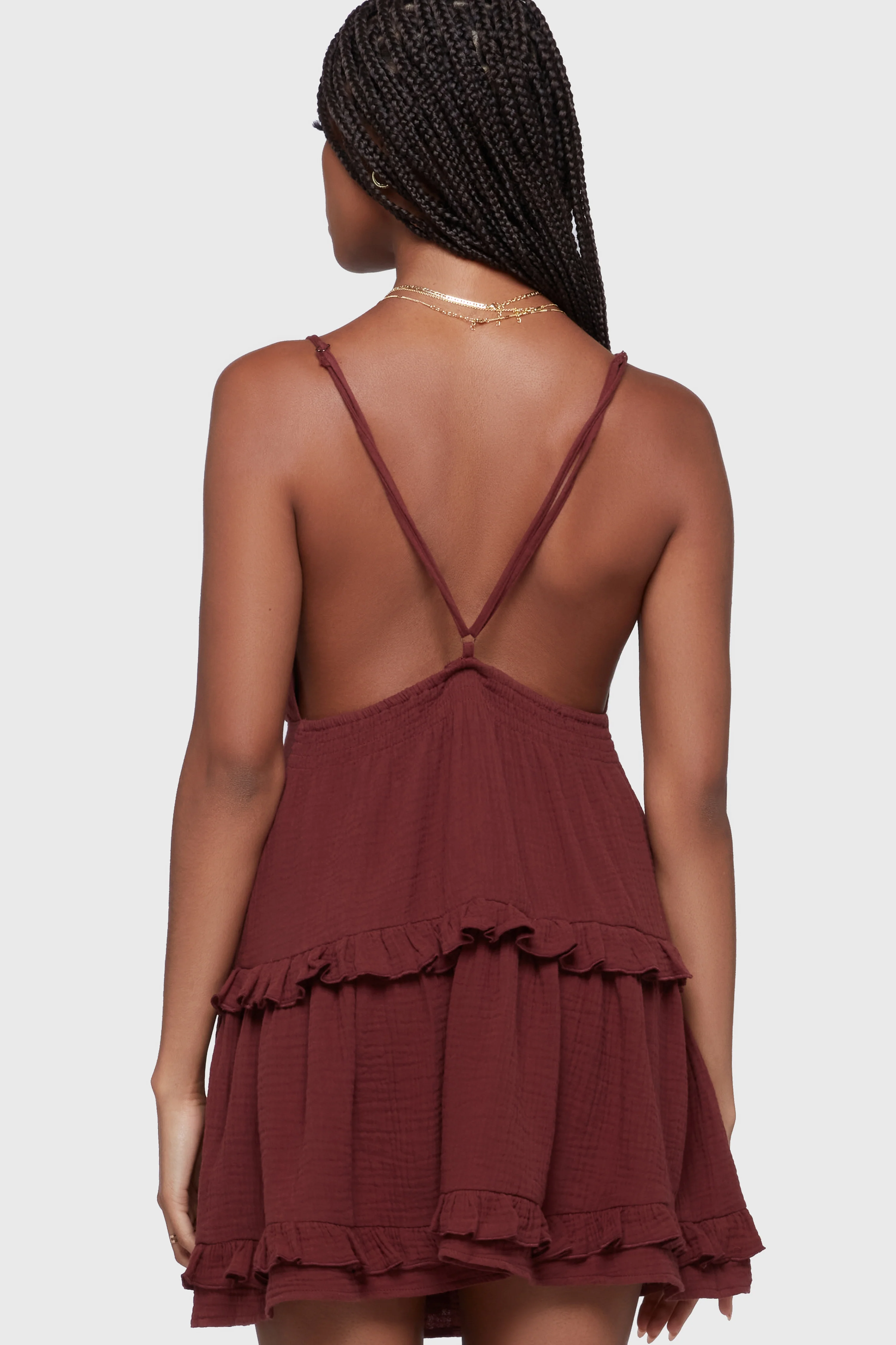 Wolfbane Cove Mini Dress [Red] - Image 2