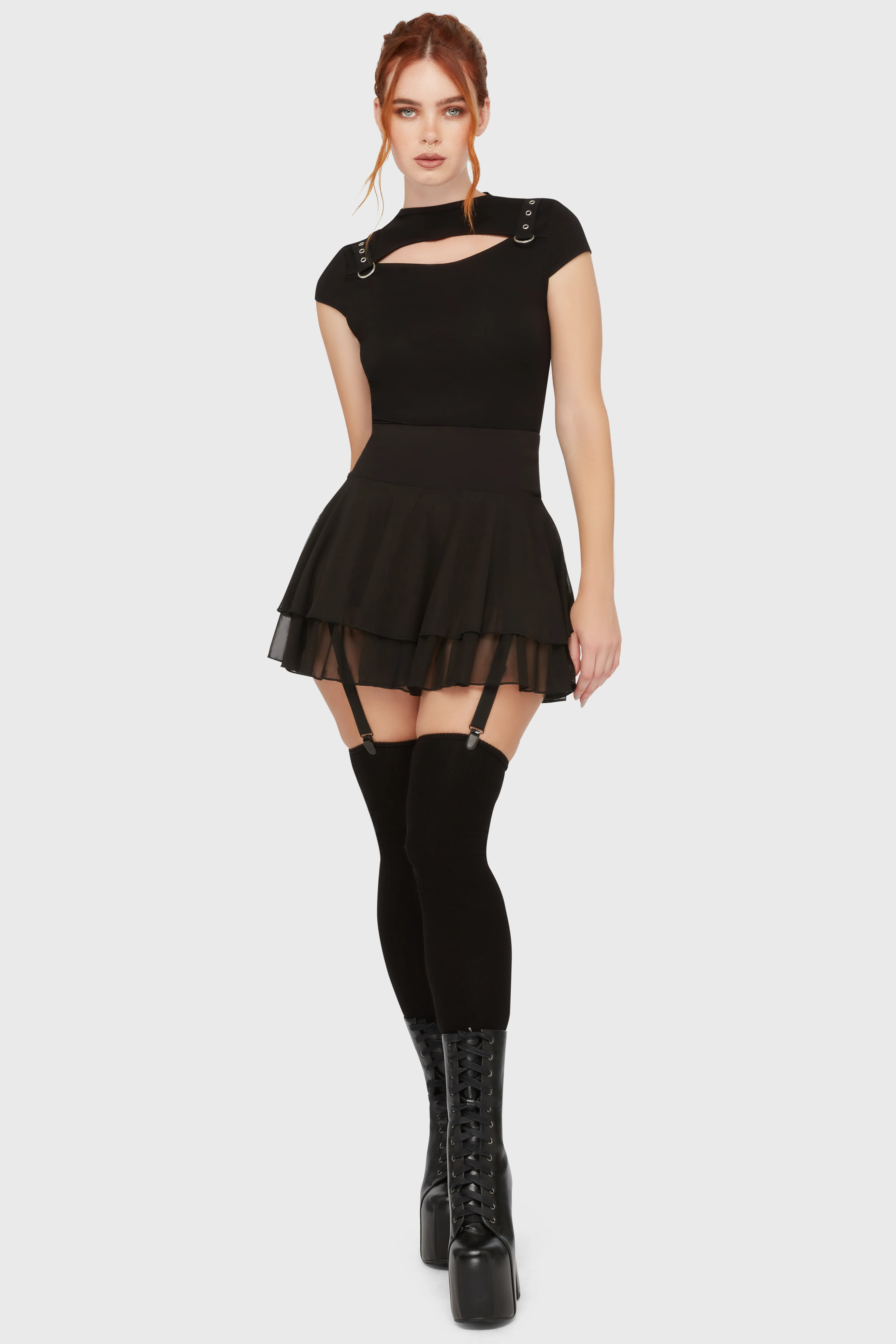 Yasumi Mesh Skirt